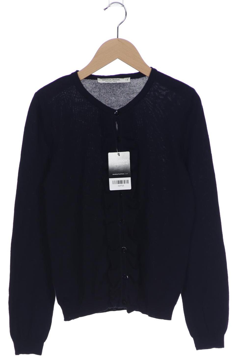 

summum woman Damen Strickjacke, marineblau, Gr. 36