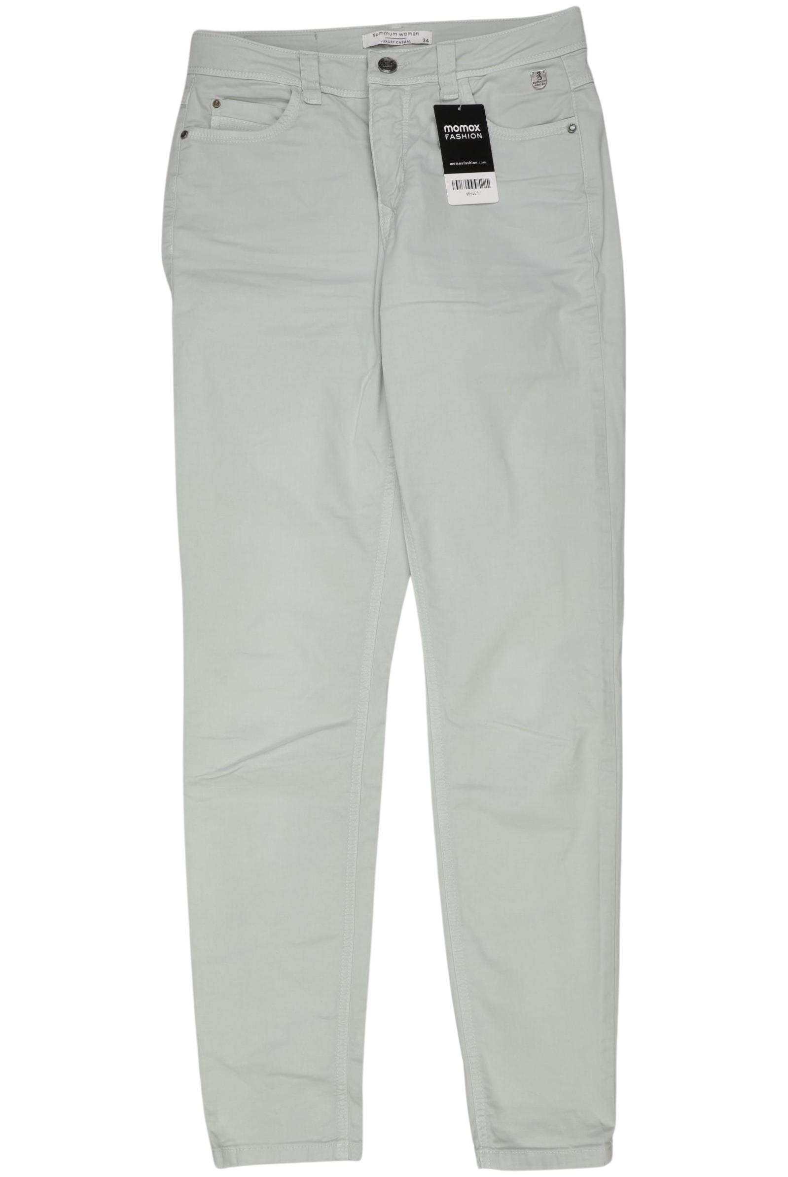 

summum woman Damen Stoffhose, hellblau, Gr. 34