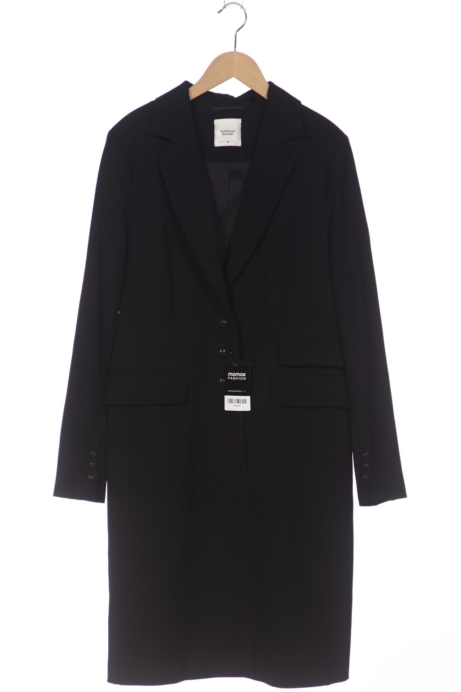 

summum woman Damen Mantel, schwarz, Gr. 46