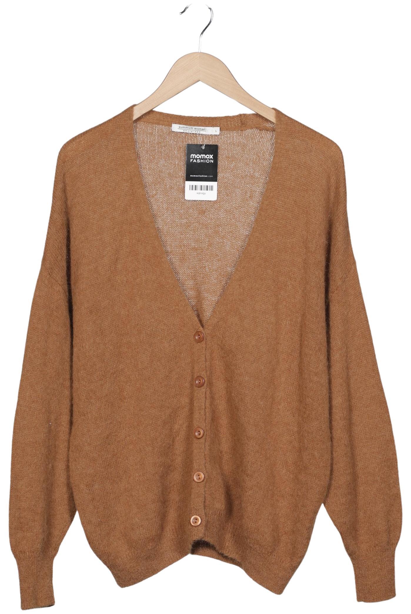 

summum woman Damen Strickjacke, braun, Gr. 42
