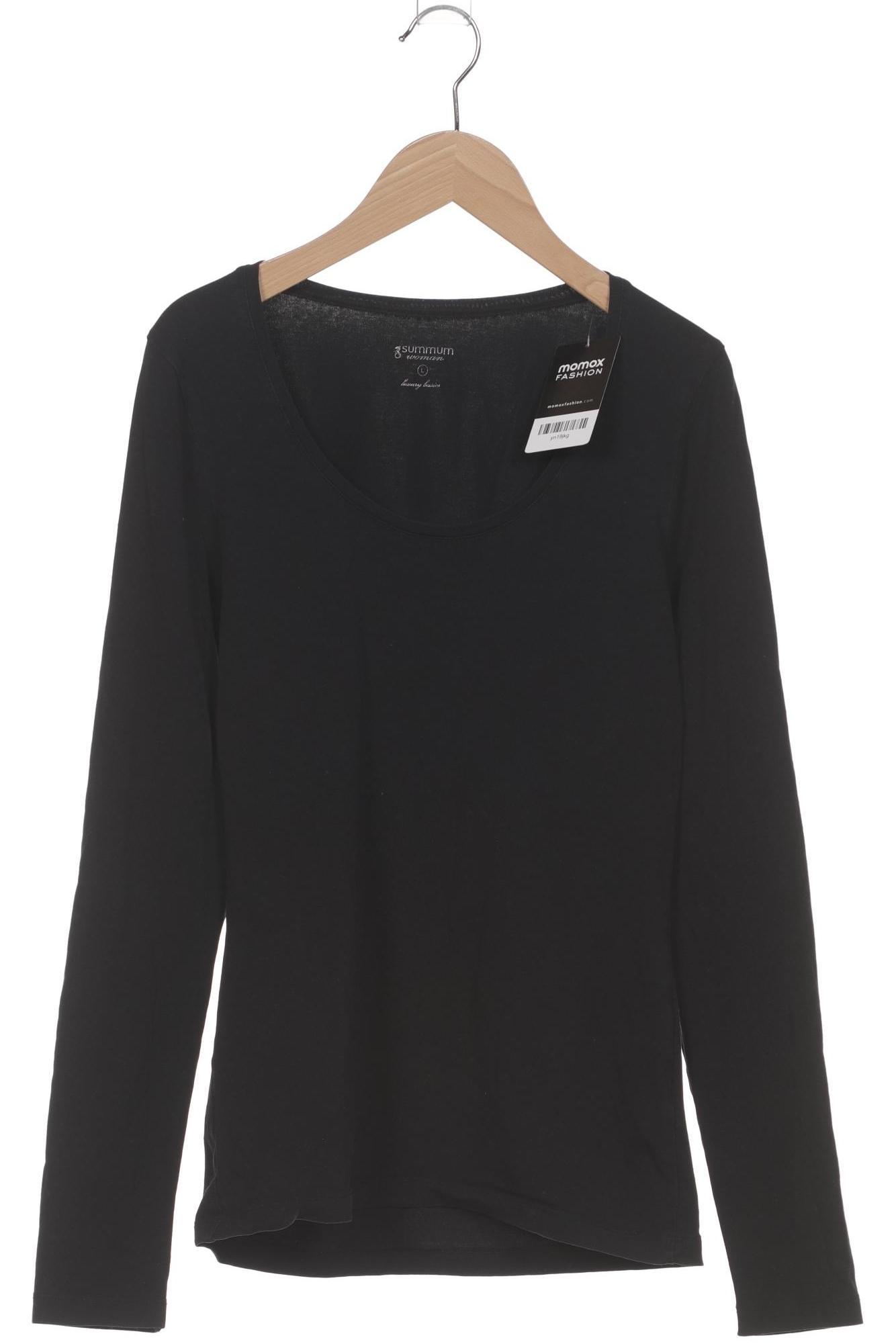 Thumbnail - summum woman Damen Langarmshirt, marineblau, Gr. 42