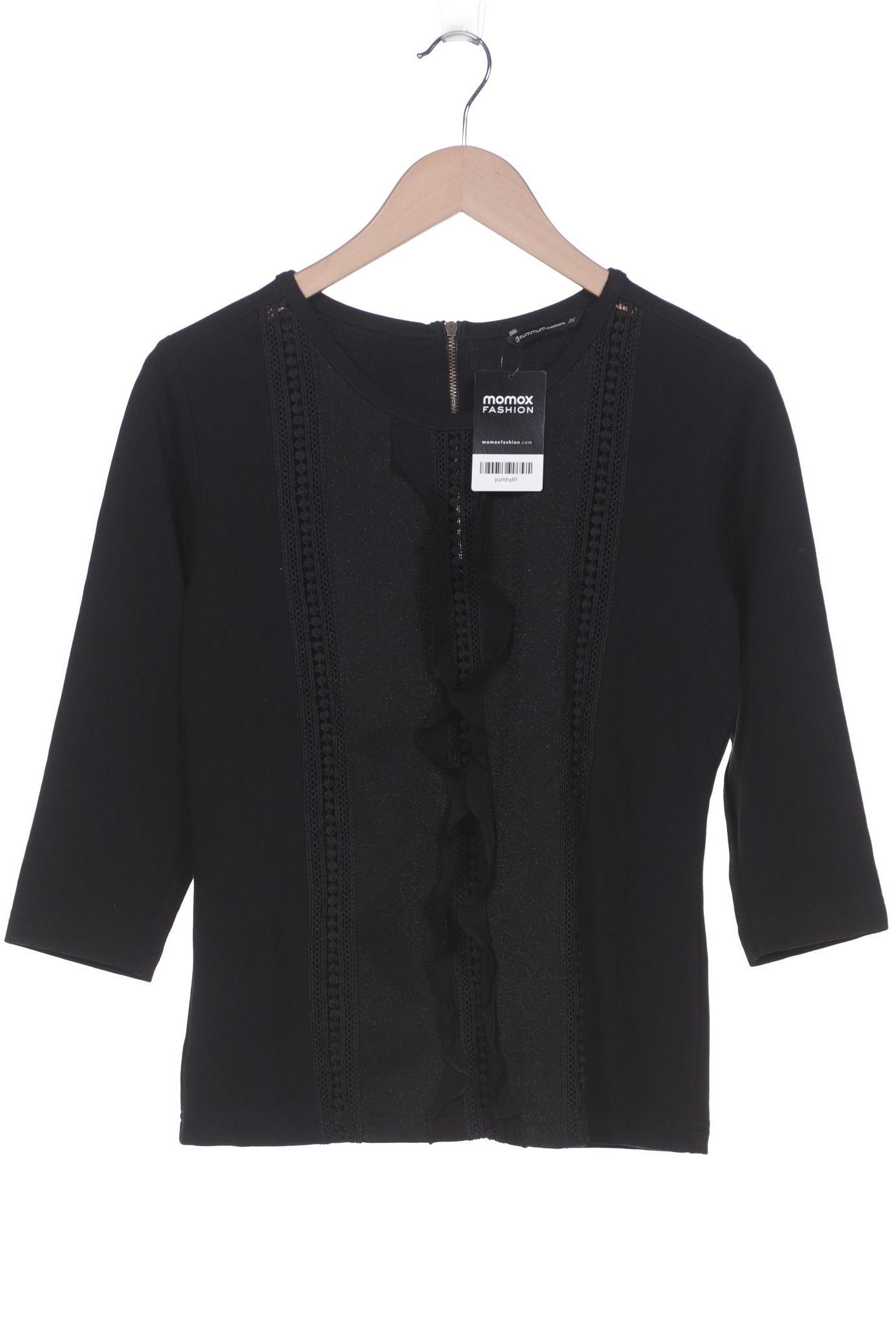 

summum woman Damen Langarmshirt, schwarz