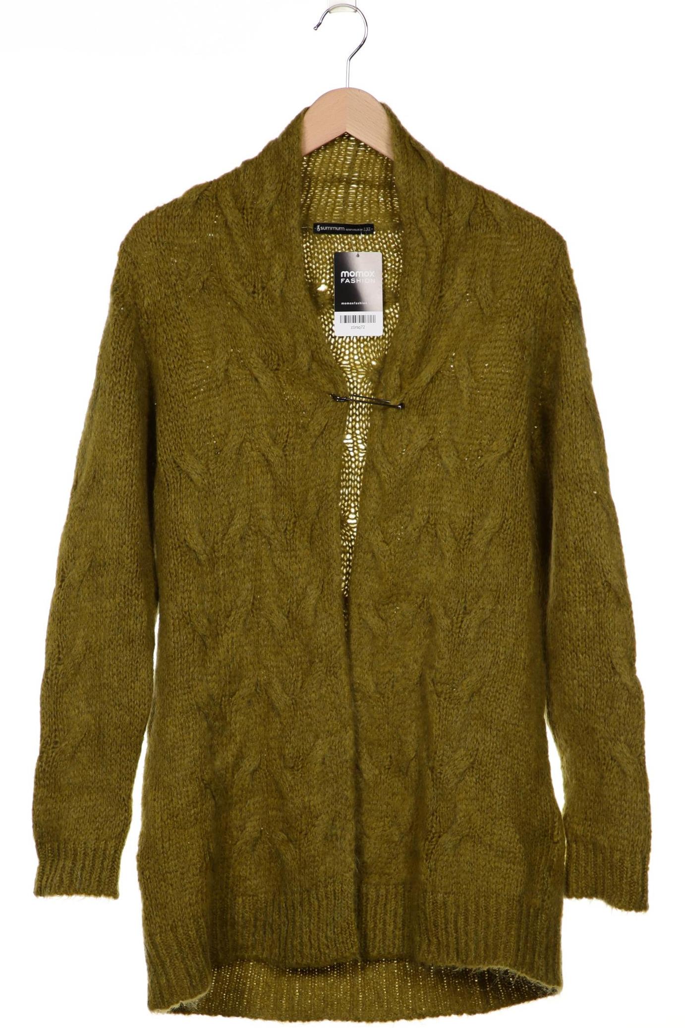 

summum woman Damen Strickjacke, grün, Gr. 42