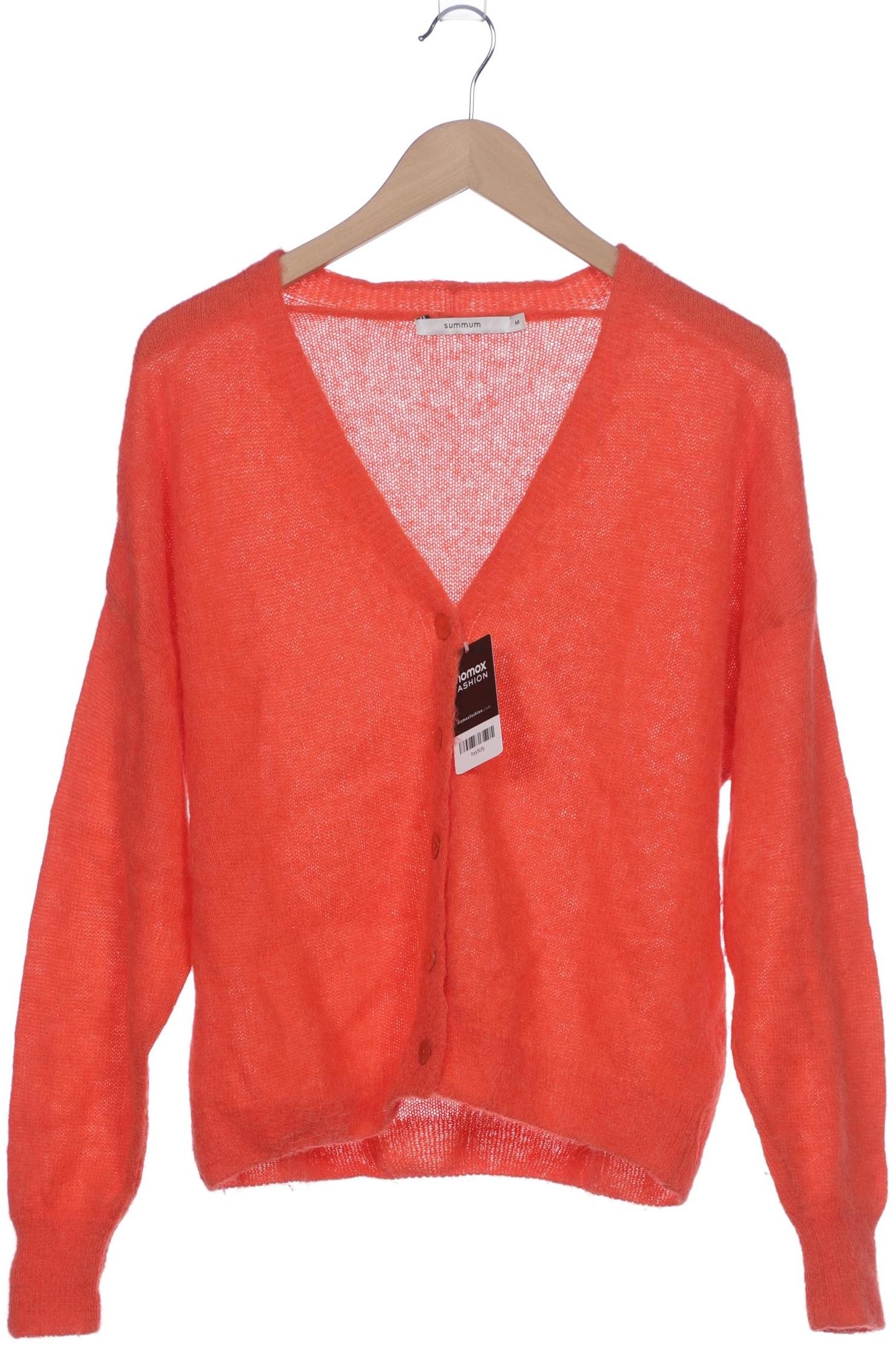 

summum woman Damen Strickjacke, orange, Gr. 38