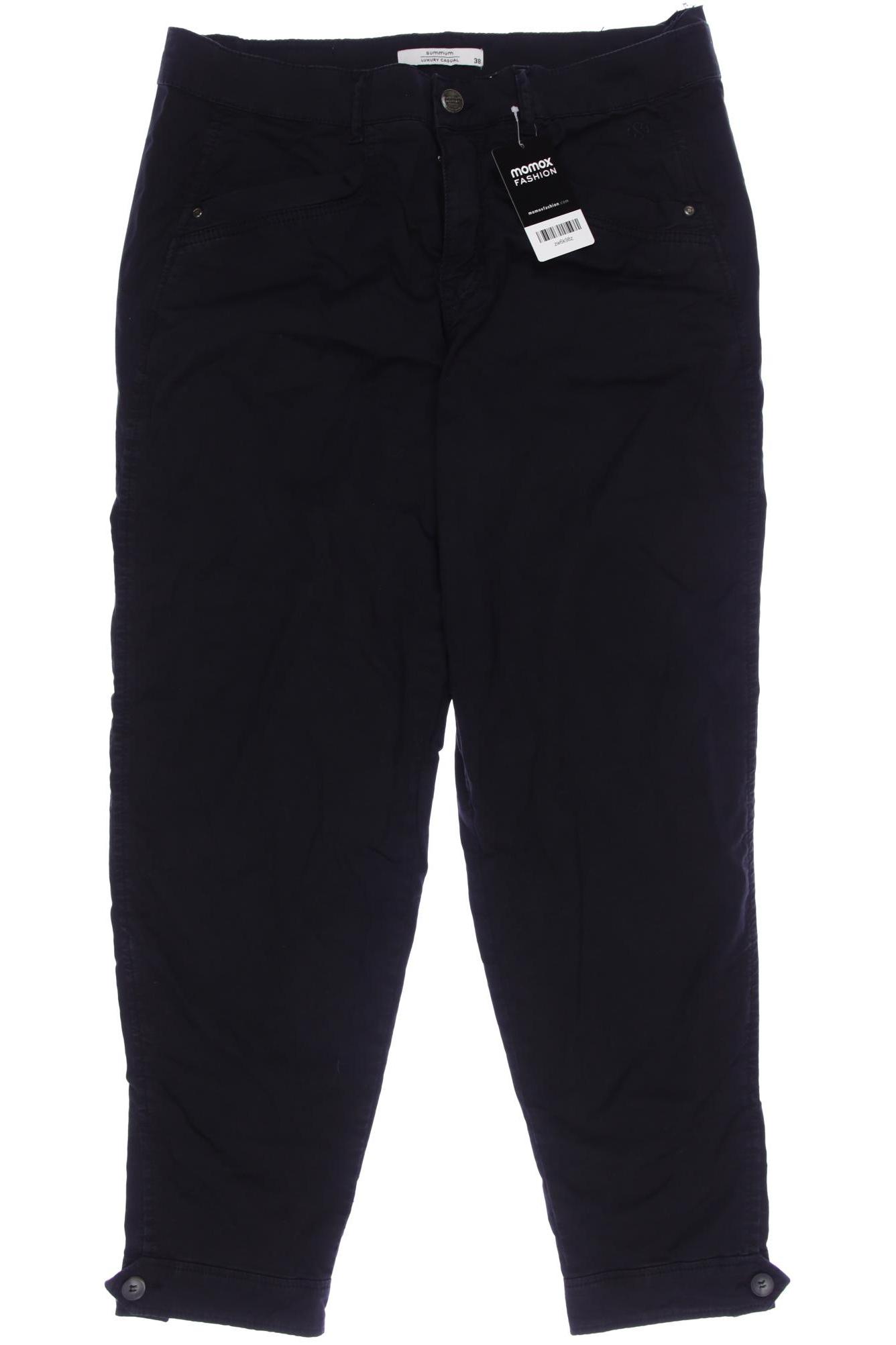 

summum woman Damen Stoffhose, schwarz, Gr. 38