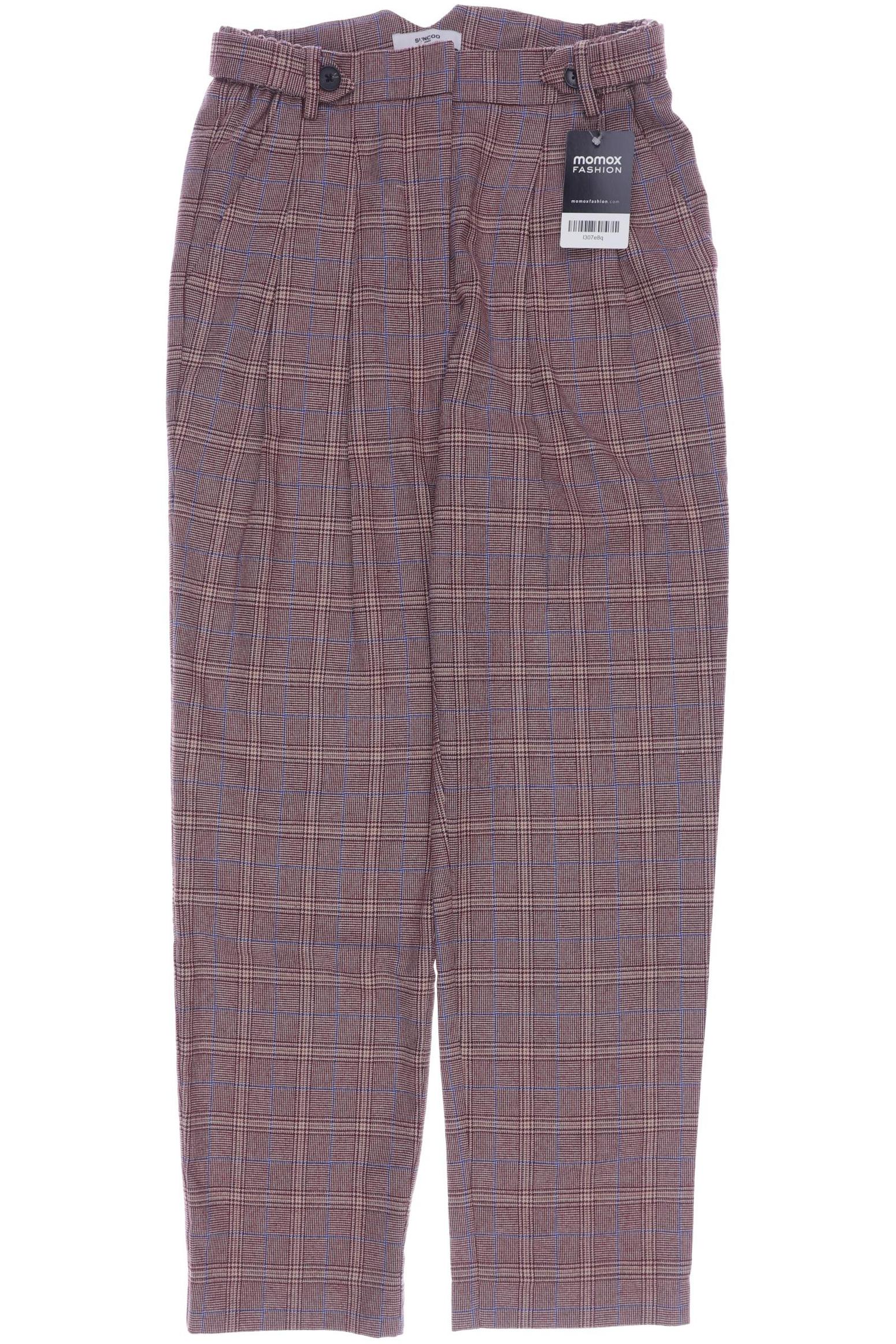 

SUNCOO Damen Stoffhose, bordeaux