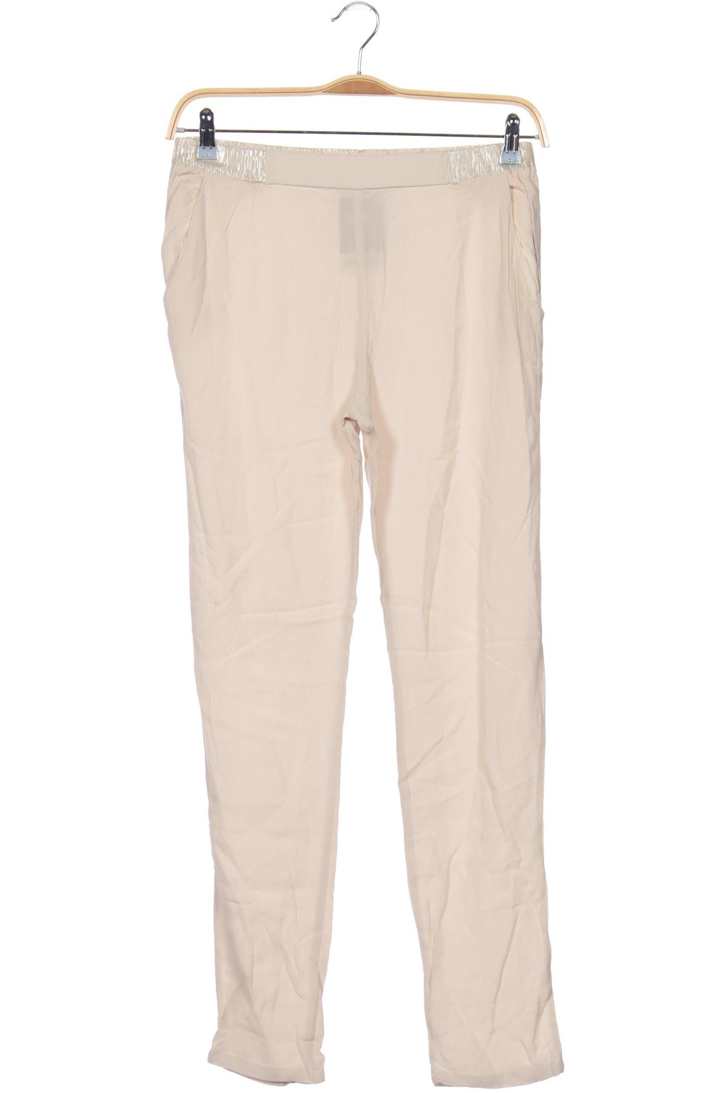 

SUNCOO Damen Stoffhose, cremeweiß
