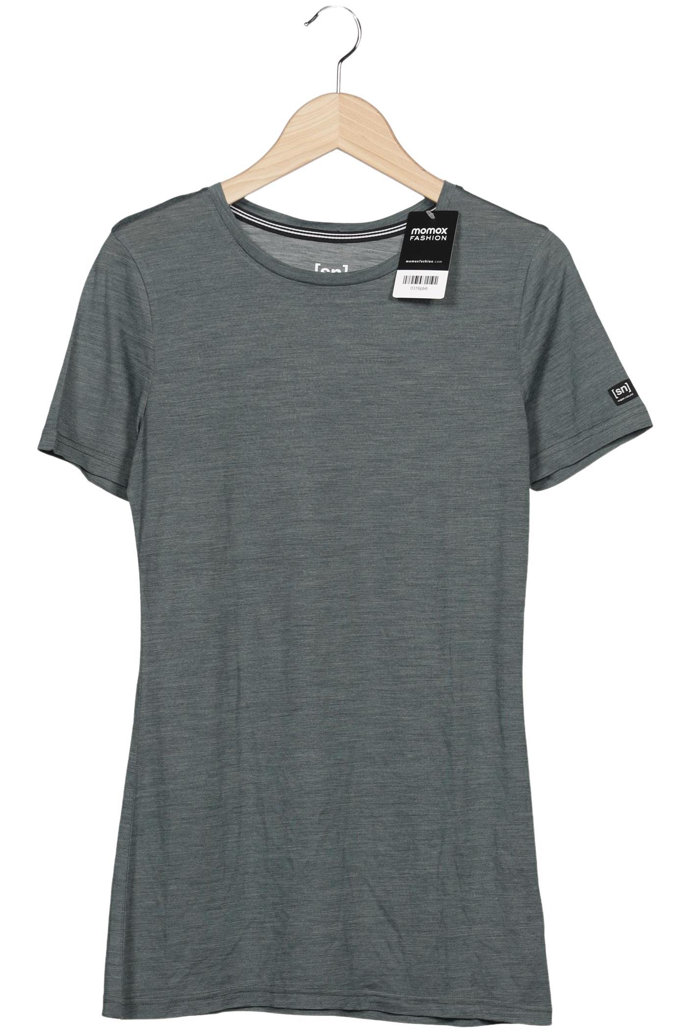 

super.natural Damen T-Shirt, grau, Gr. 38