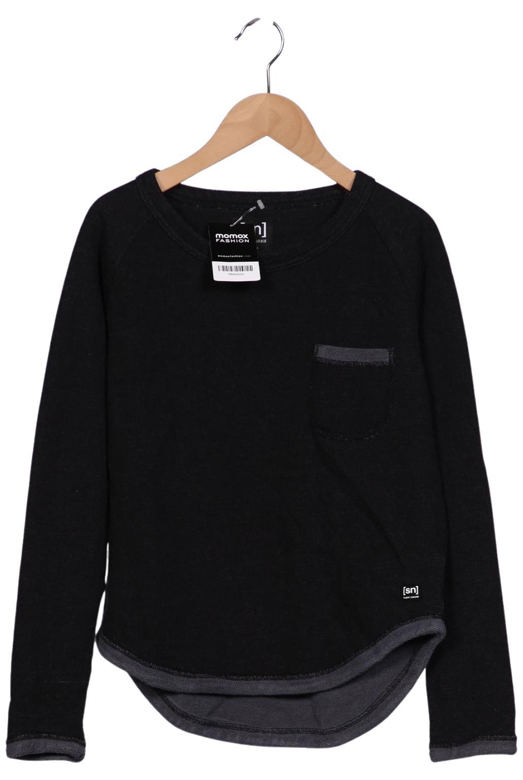 

super.natural Damen Sweatshirt, schwarz, Gr. 34