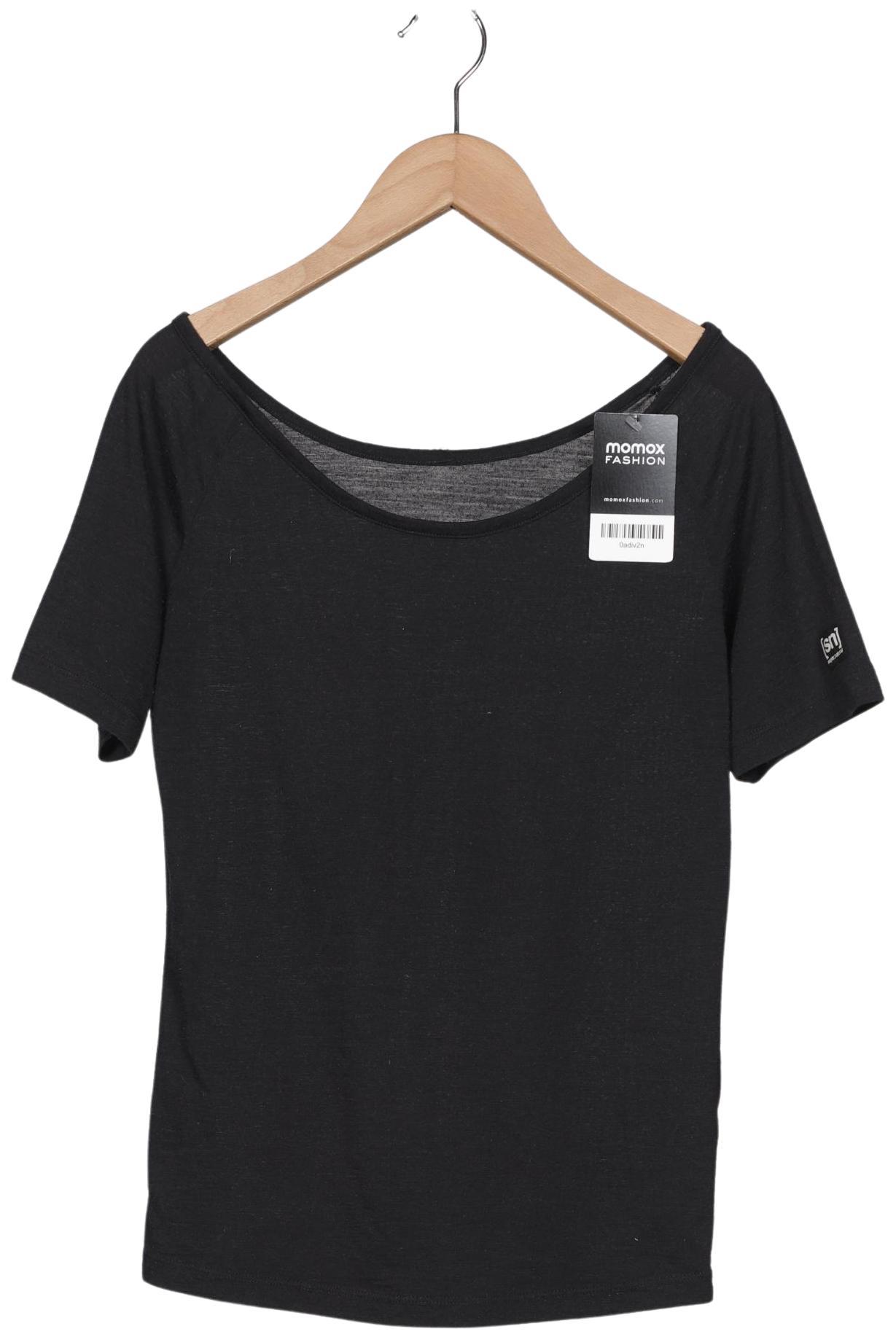 

super.natural Damen T-Shirt, schwarz, Gr. 36