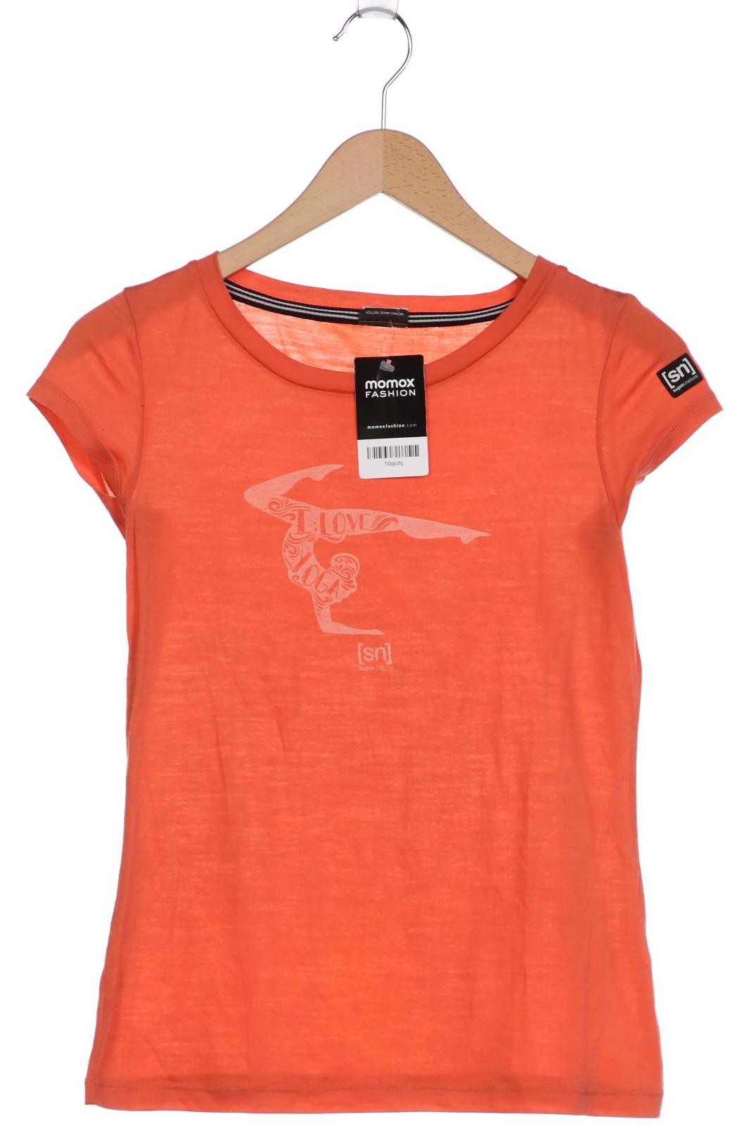 

super.natural Damen T-Shirt, orange, Gr. 36