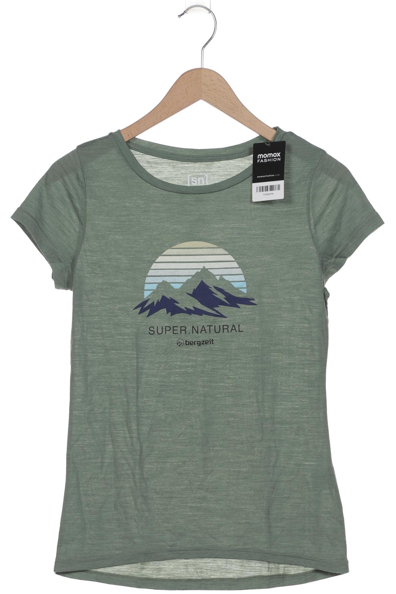 

super.natural Damen T-Shirt, grün, Gr. 36