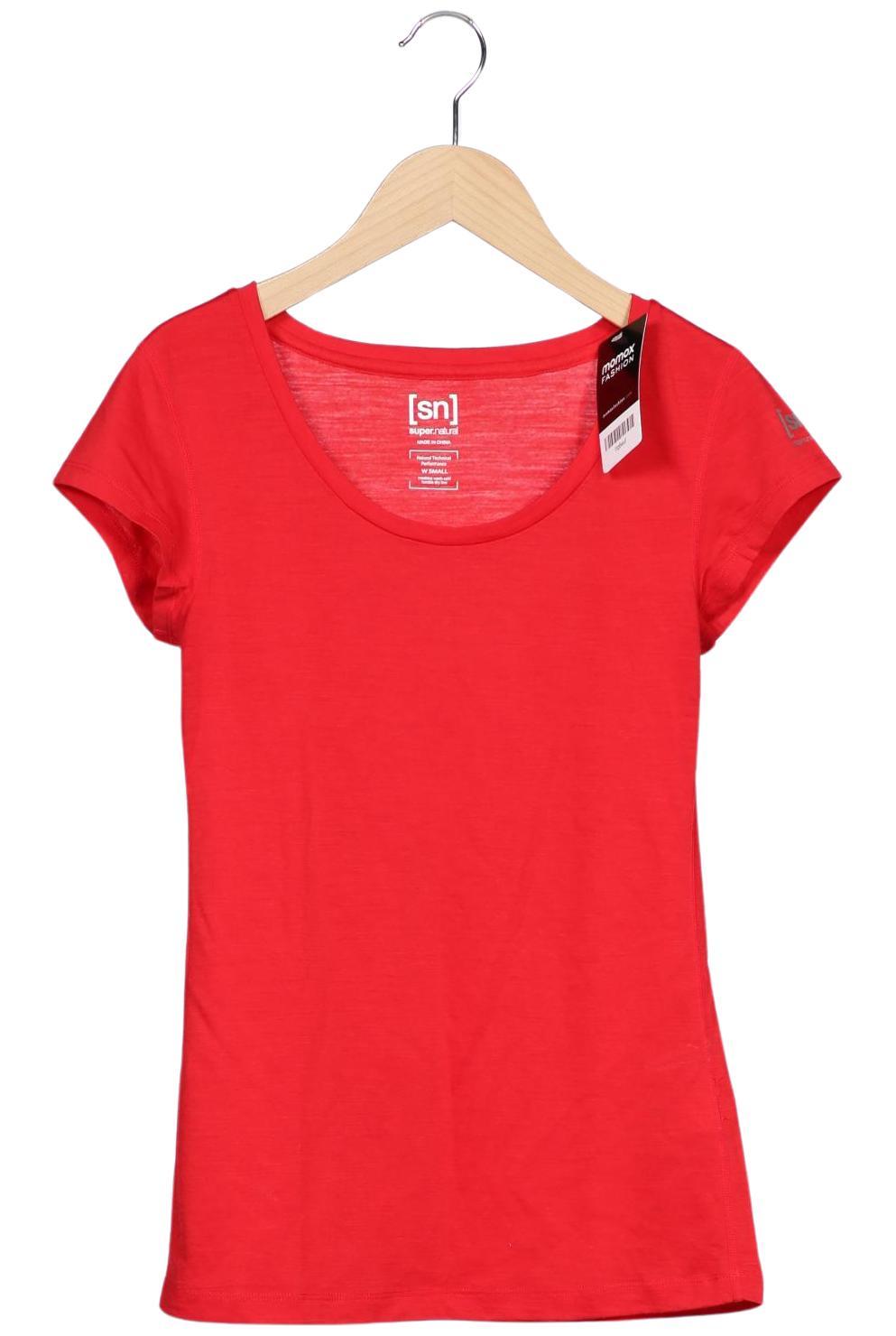 

super.natural Damen T-Shirt, rot, Gr. 36