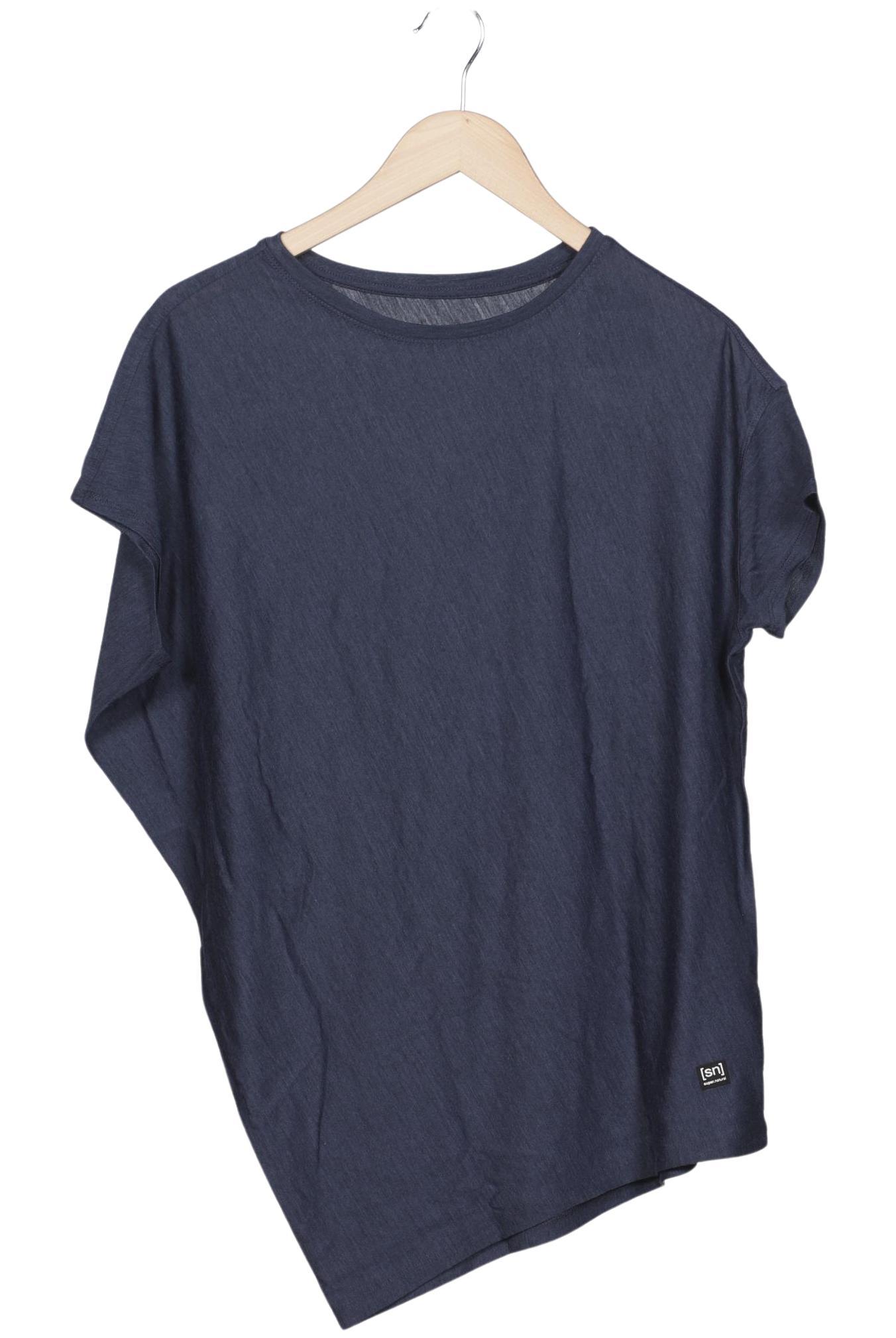 

super.natural Damen T-Shirt, marineblau, Gr. 38