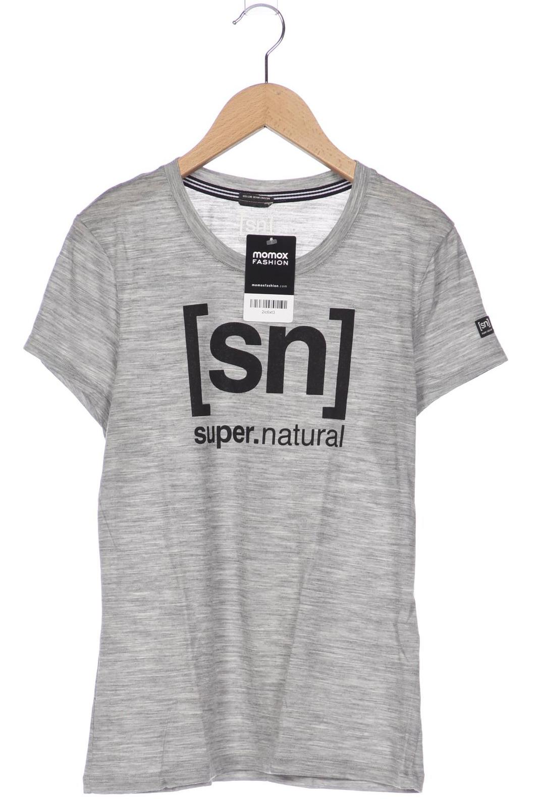 

super.natural Damen T-Shirt, grau, Gr. 38