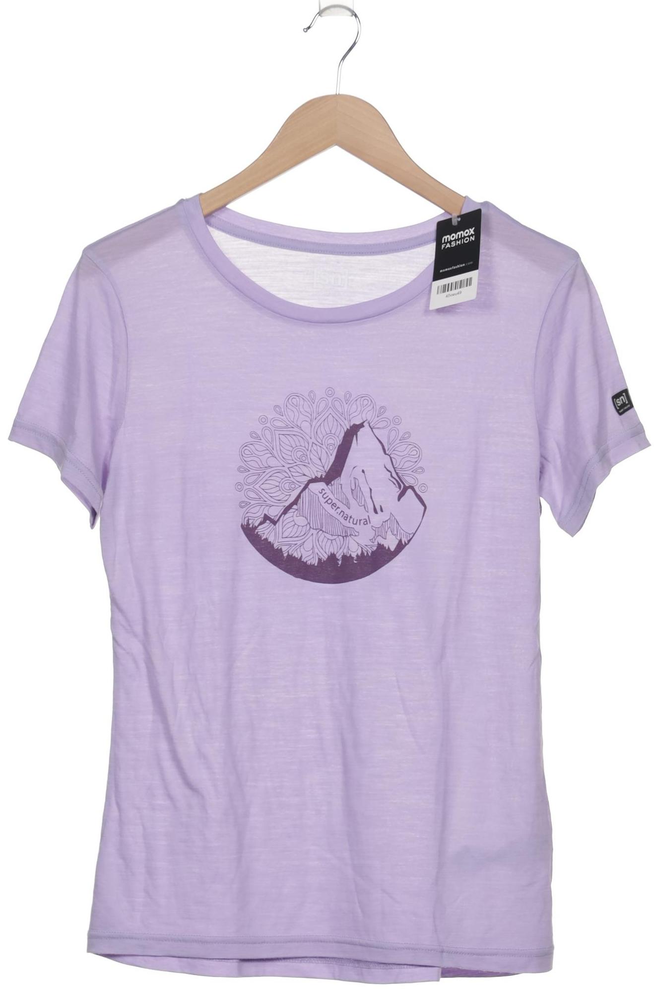 

super.natural Damen T-Shirt, flieder, Gr. 38