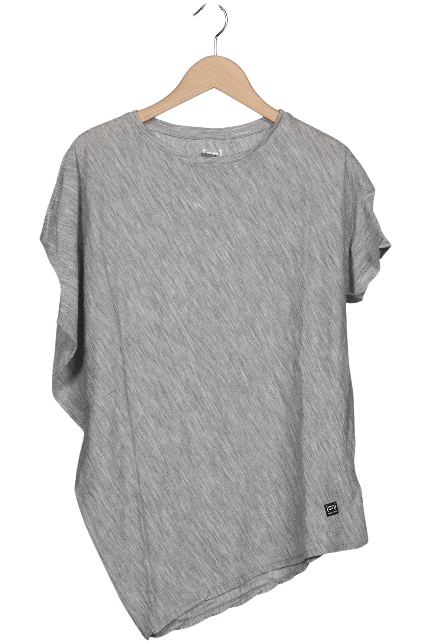 

super.natural Damen Kapuzenpullover, grau, Gr. 42