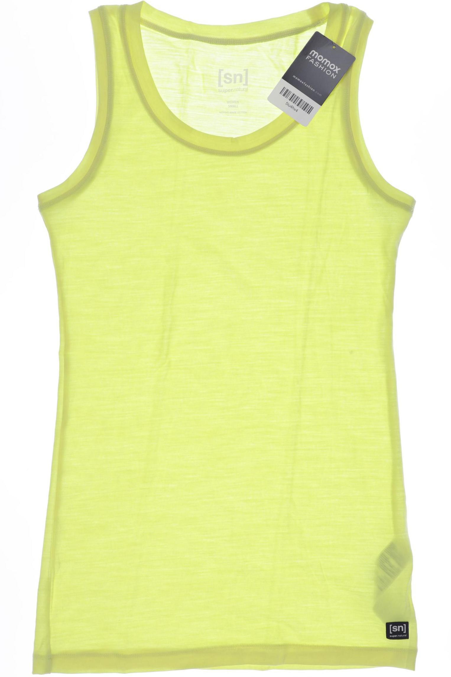 

super.natural Damen Top, gelb, Gr. 36