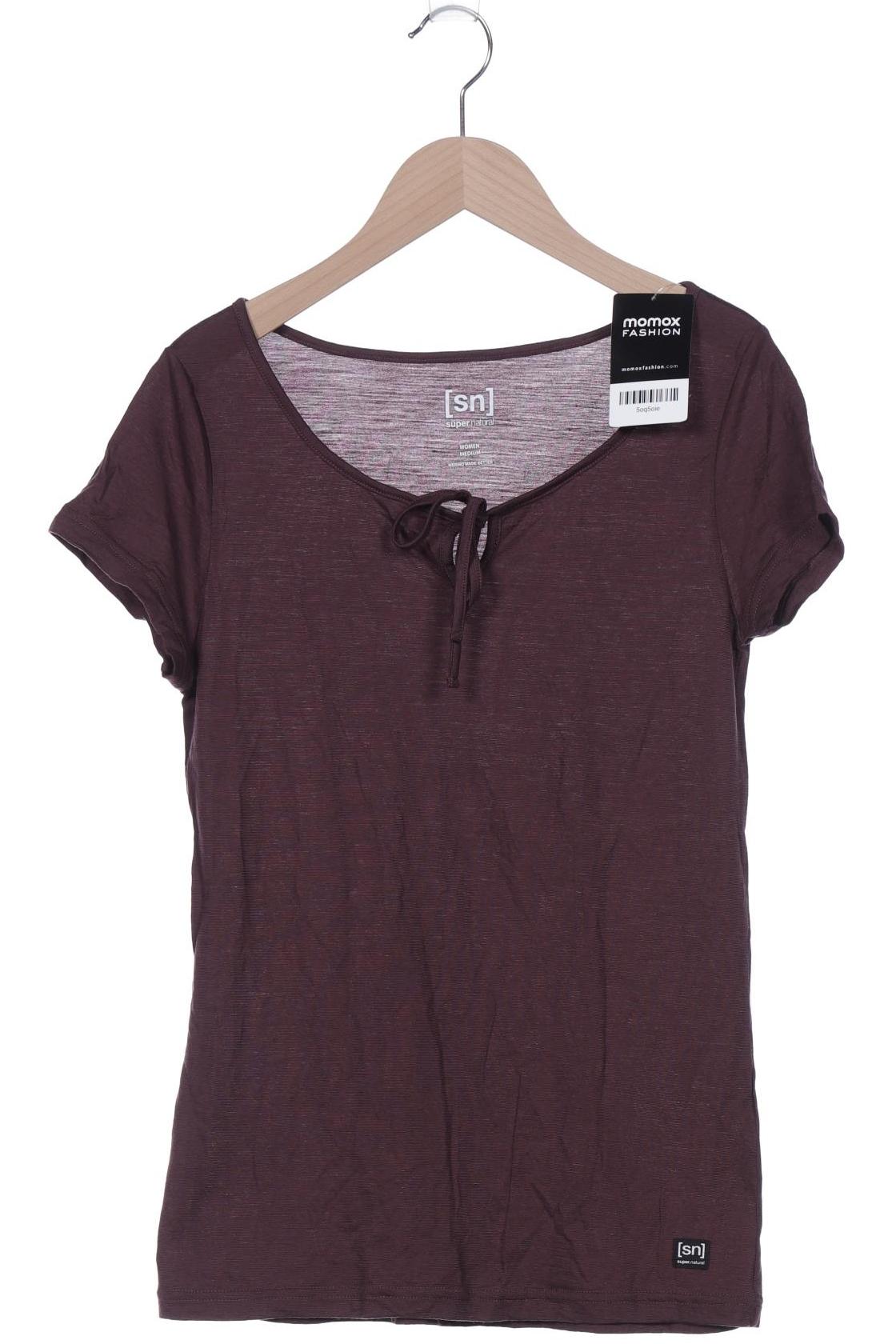 

super.natural Damen T-Shirt, bordeaux, Gr. 38