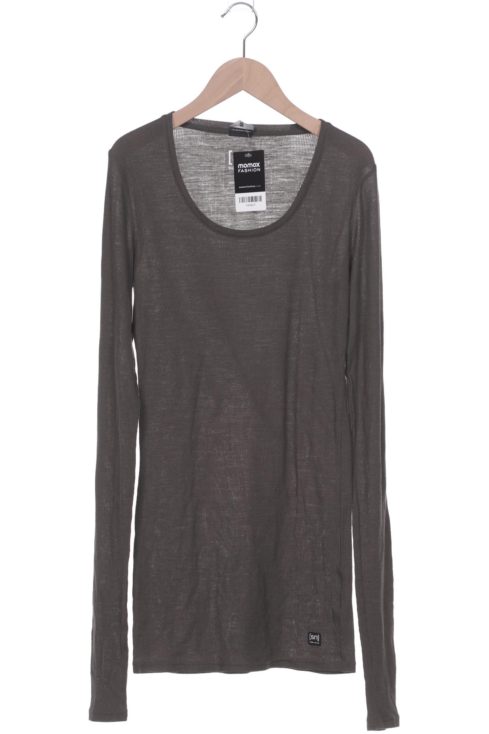 

super.natural Damen Langarmshirt, grün, Gr. 44