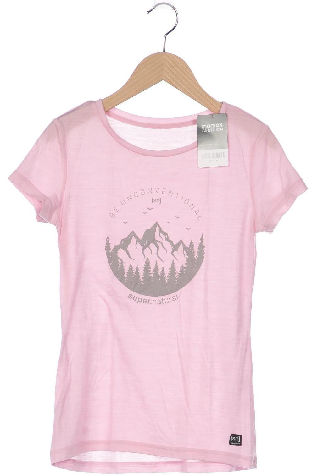 

super.natural Damen T-Shirt, pink, Gr. 34