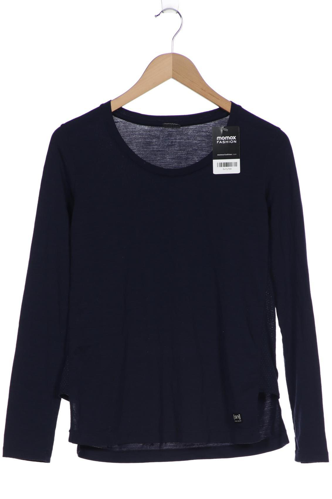 

super.natural Damen Langarmshirt, marineblau