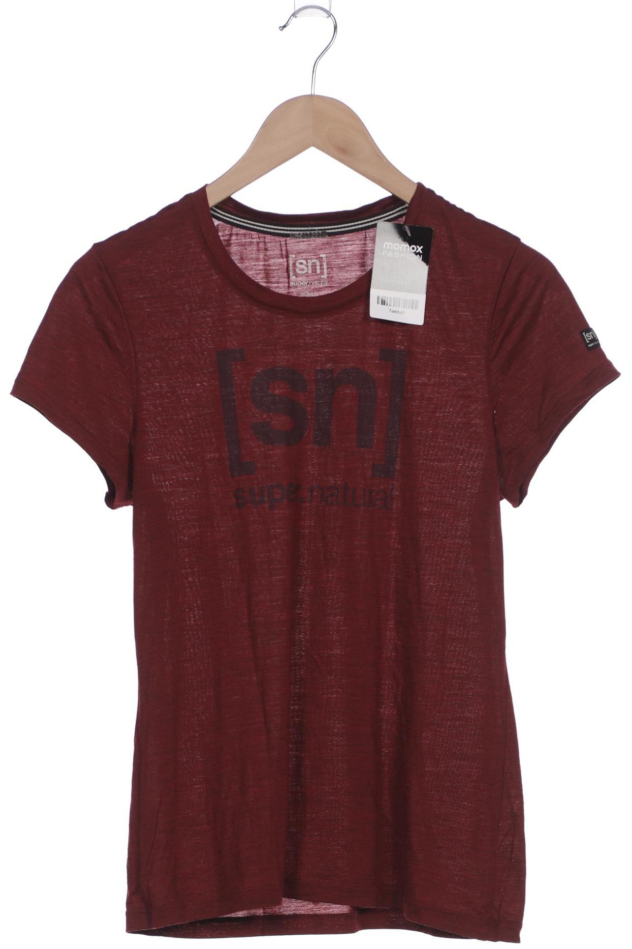 

super.natural Damen T-Shirt, bordeaux, Gr. 42