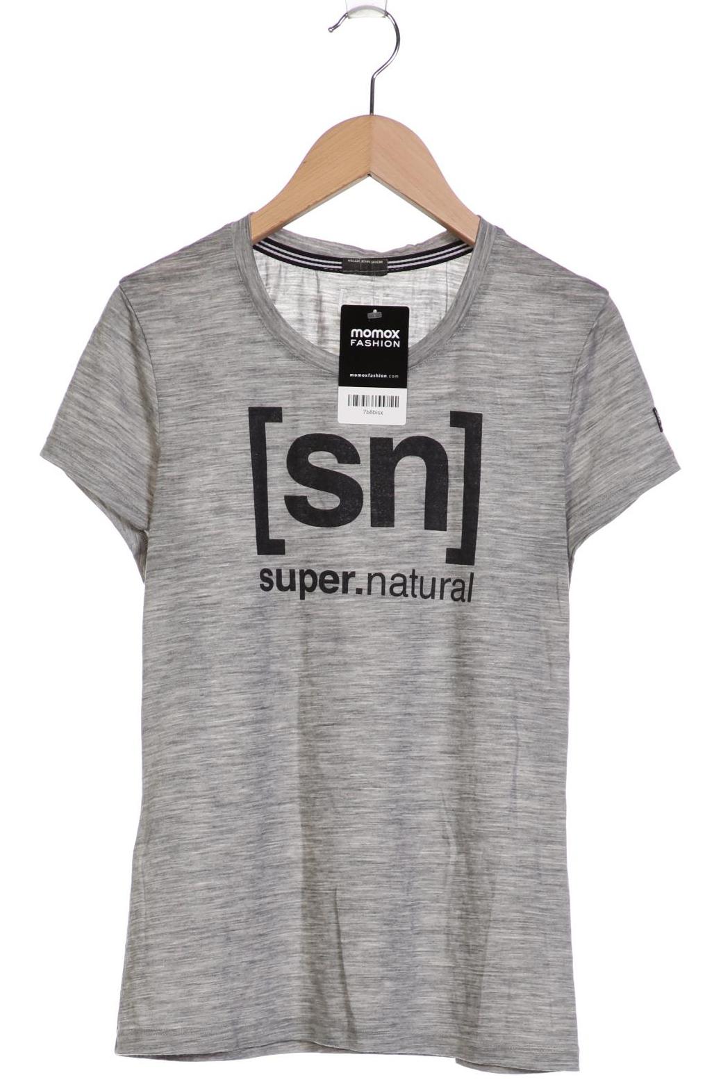 

super.natural Damen T-Shirt, grau, Gr. 38