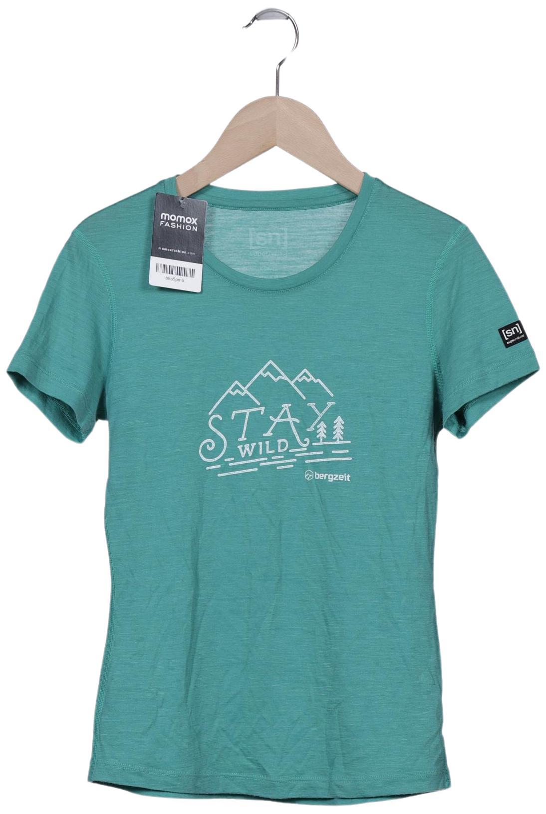 

super.natural Damen T-Shirt, grün, Gr. 34