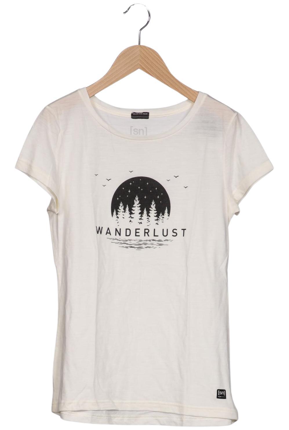 

super.natural Damen T-Shirt, cremeweiß, Gr. 36