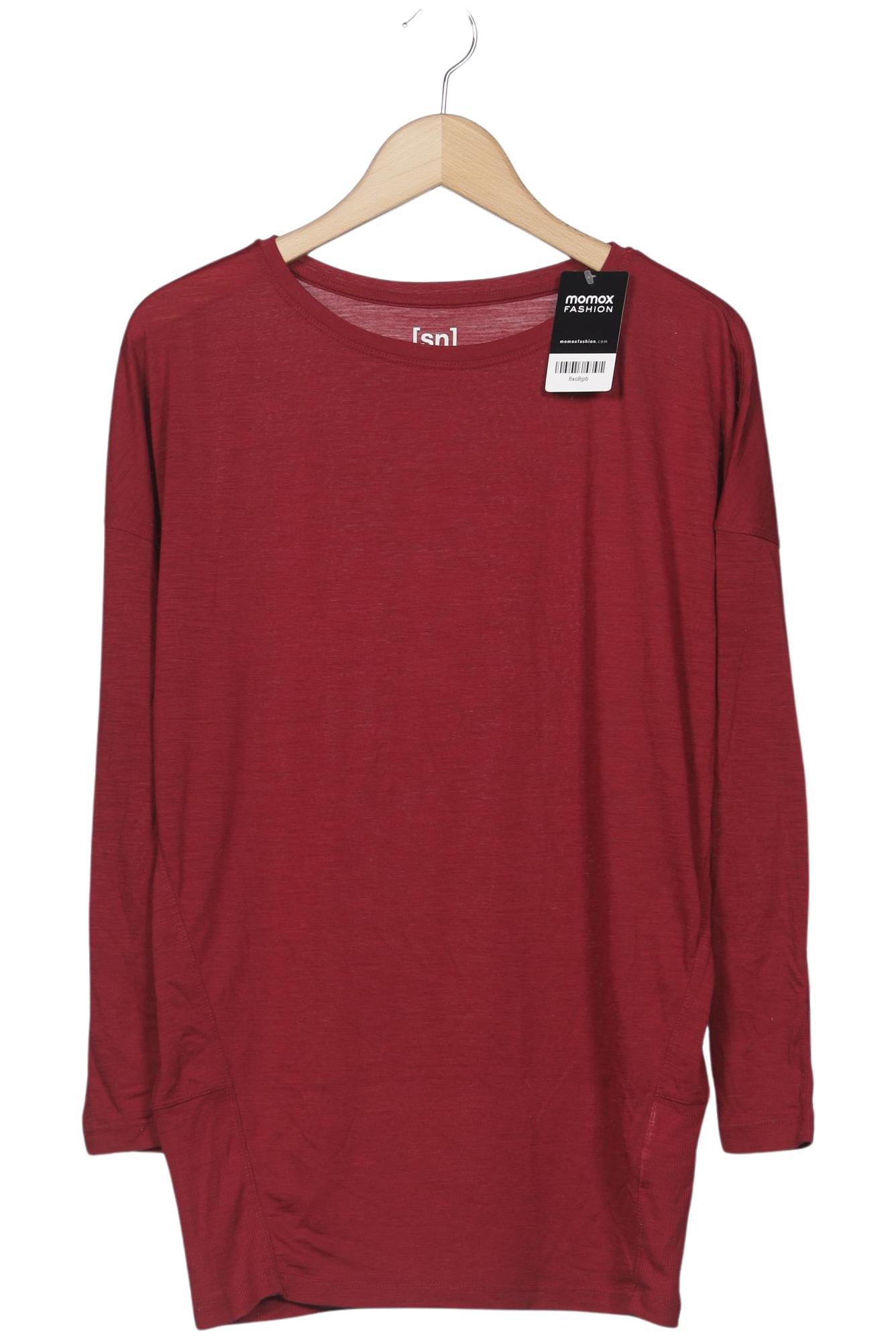 

super.natural Damen Langarmshirt, rot, Gr. 38