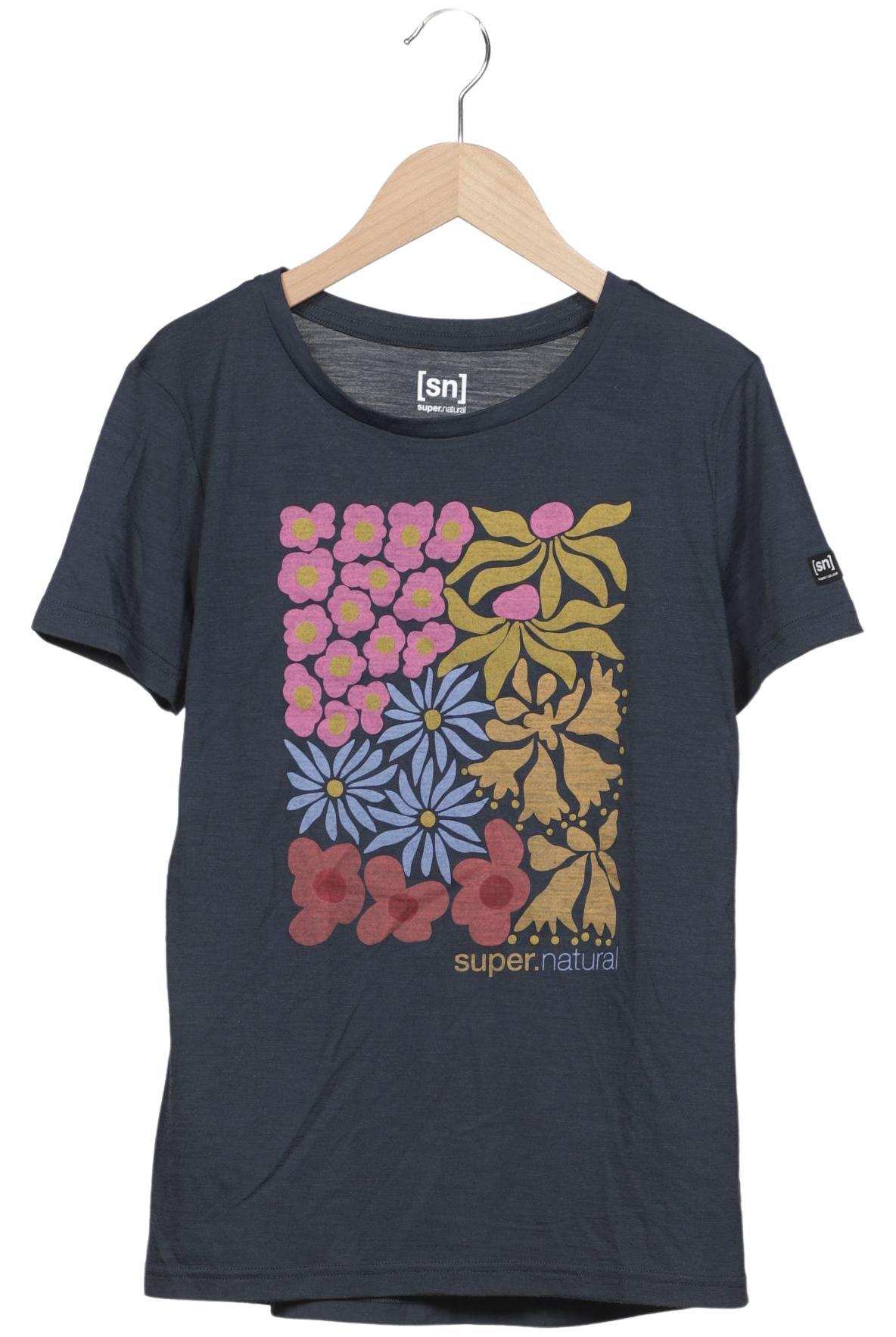 

super.natural Damen T-Shirt, marineblau, Gr. 36