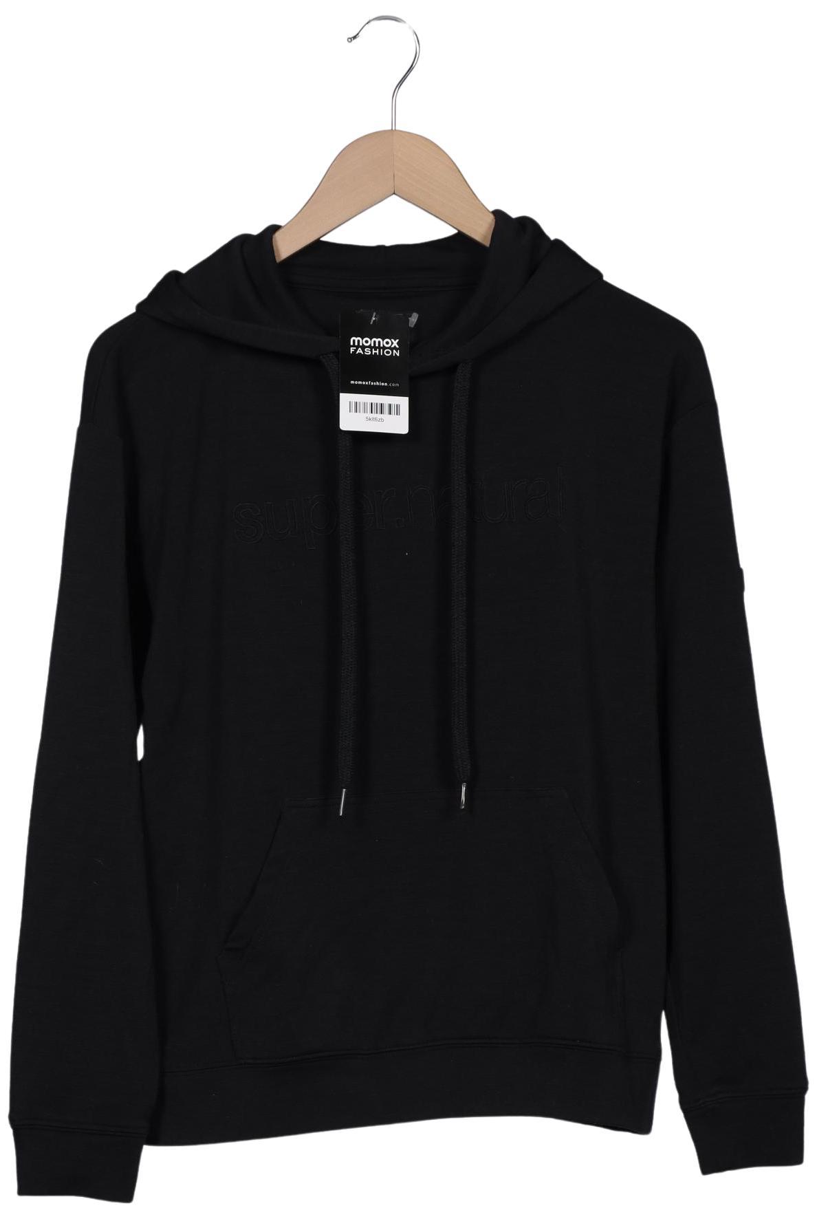 

super.natural Damen Kapuzenpullover, schwarz, Gr. 36