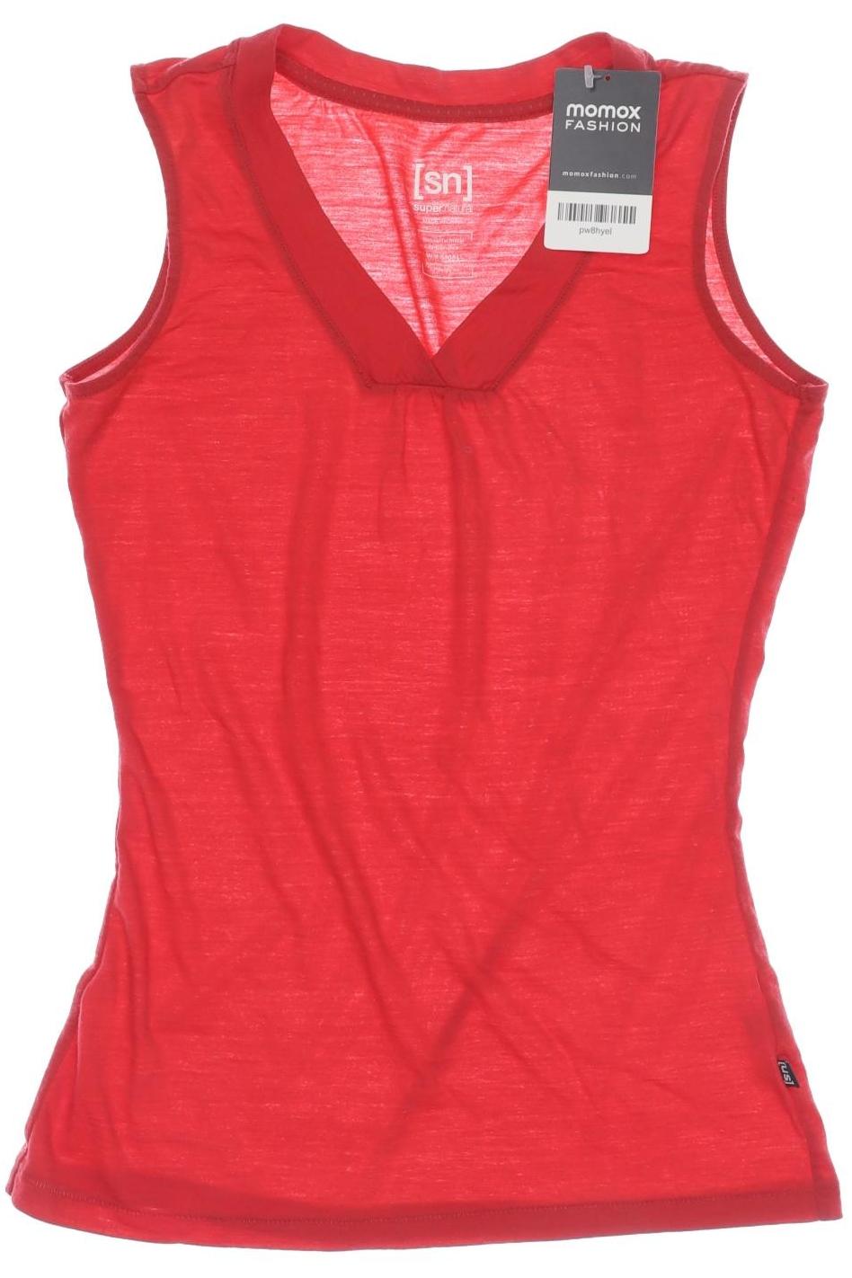 

super.natural Damen Top, rot, Gr. 34