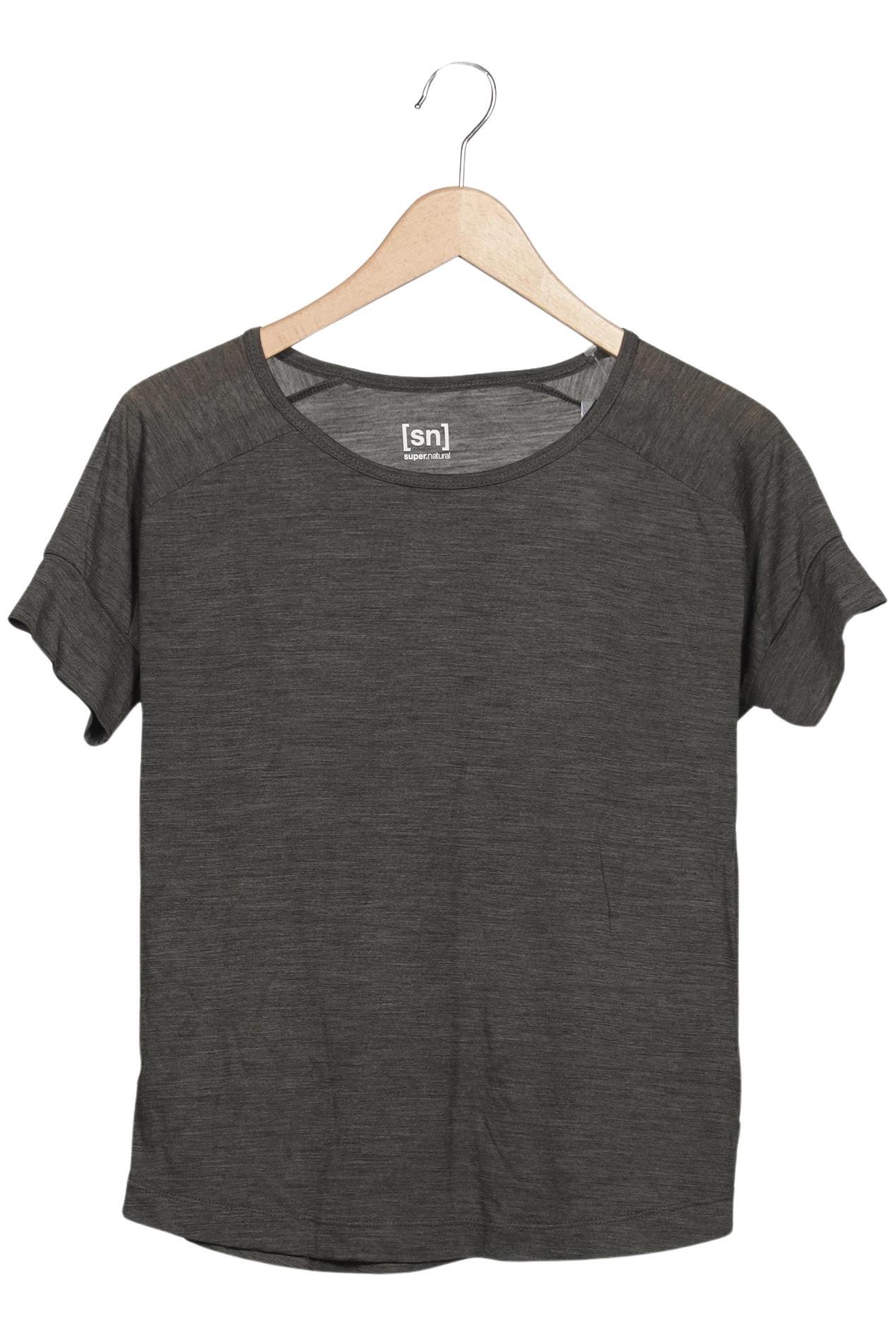 

super.natural Damen T-Shirt, grau, Gr. 36
