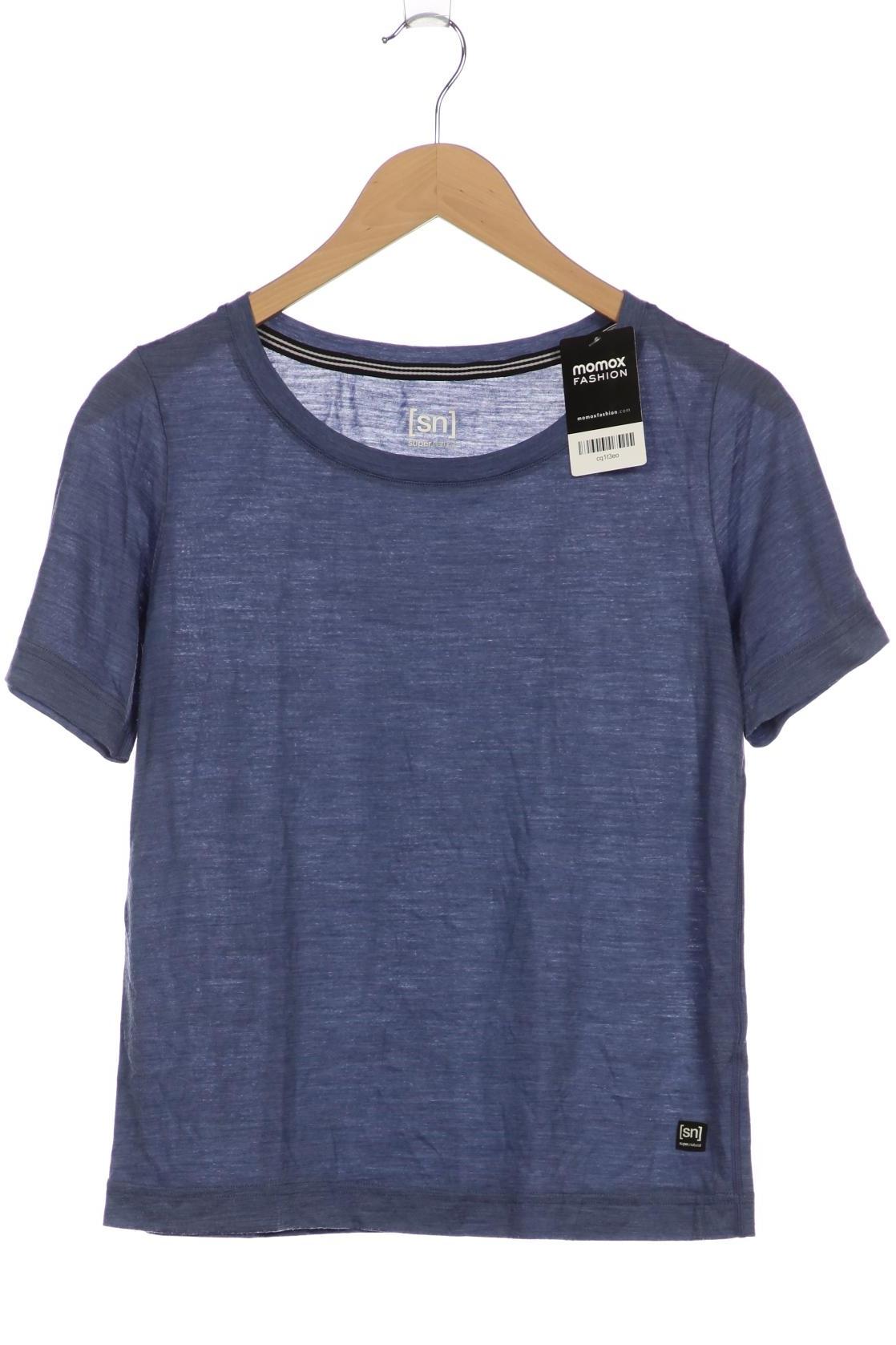 

super.natural Damen T-Shirt, blau, Gr. 36