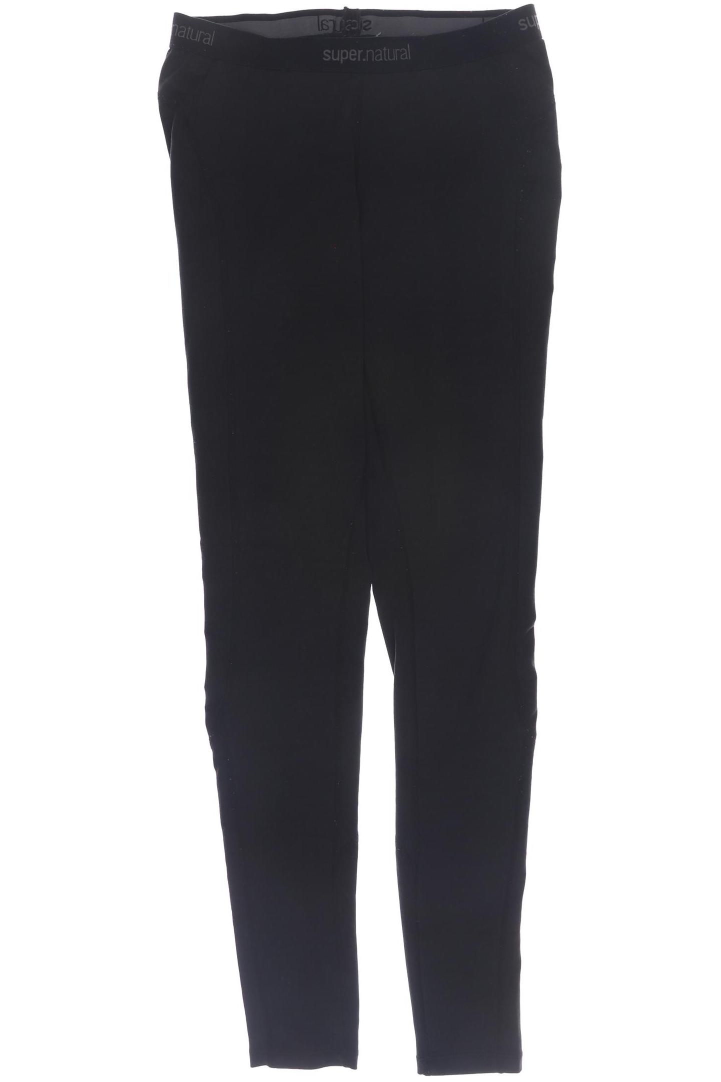 

super.natural Damen Stoffhose, schwarz, Gr. 34