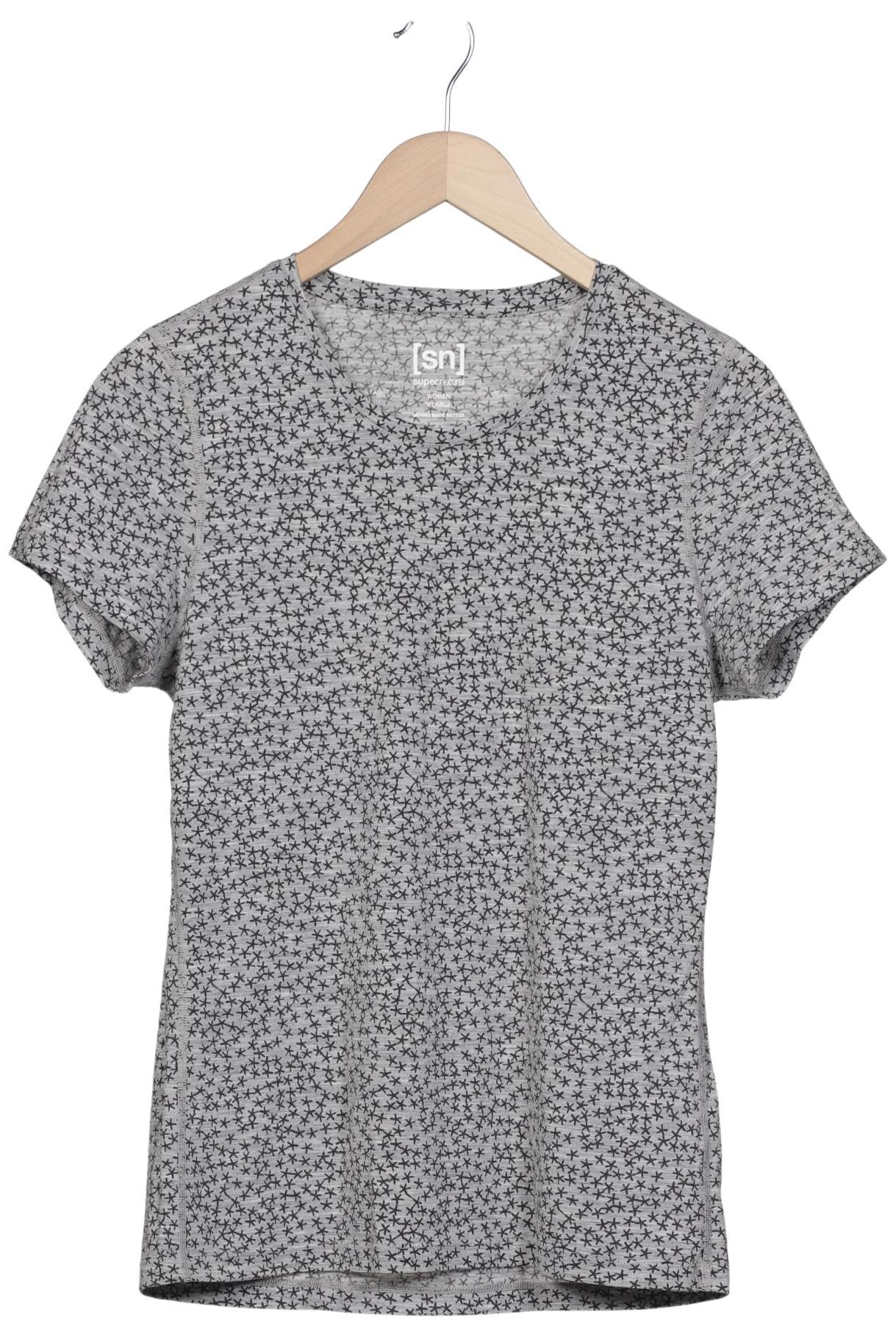 

super.natural Damen T-Shirt, grau, Gr. 44