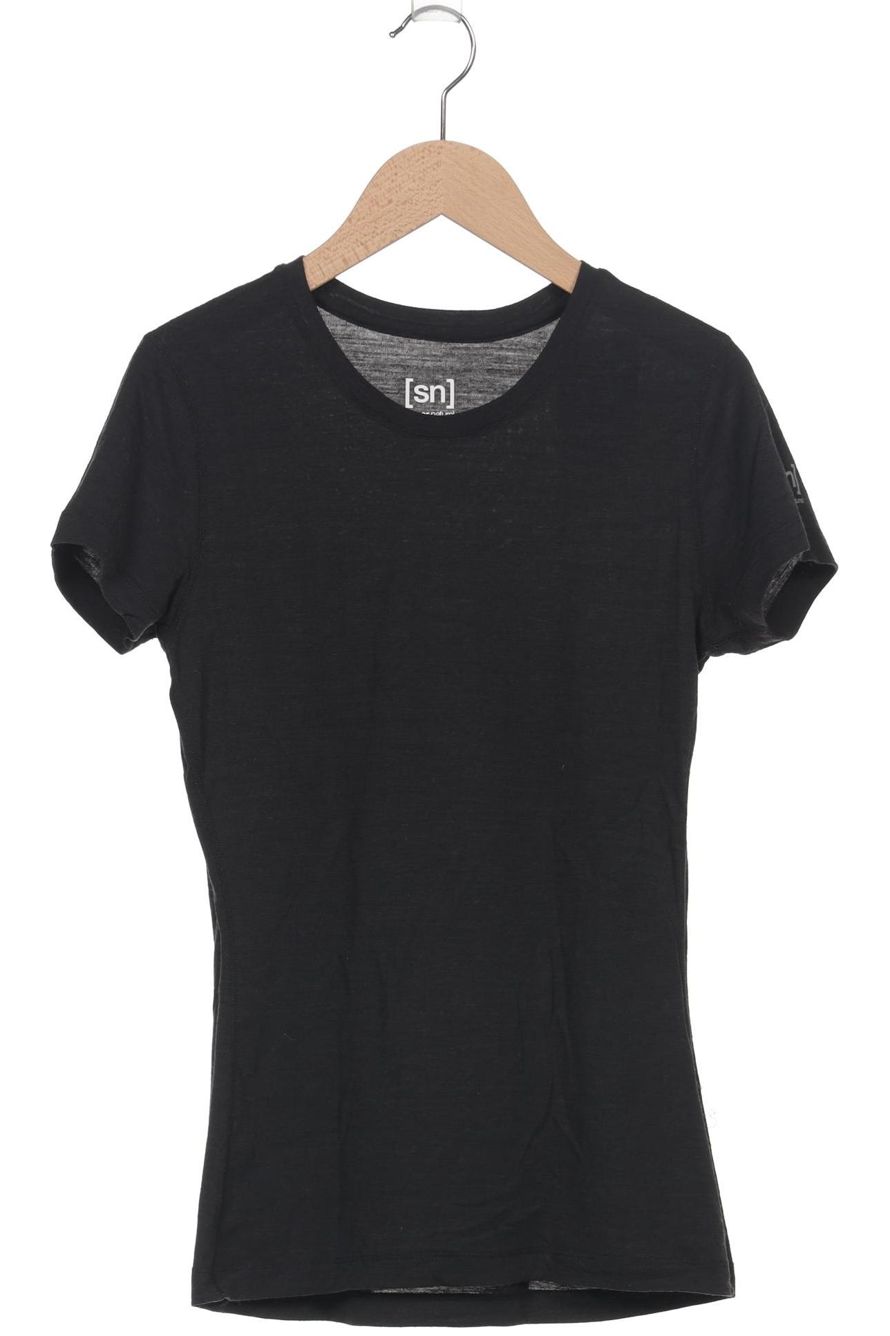 

super.natural Damen T-Shirt, schwarz, Gr. 36