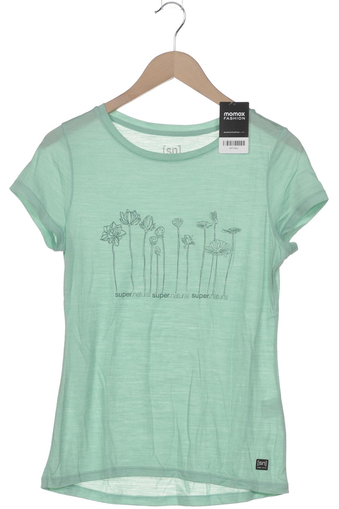 

super.natural Damen T-Shirt, hellgrün, Gr. 38