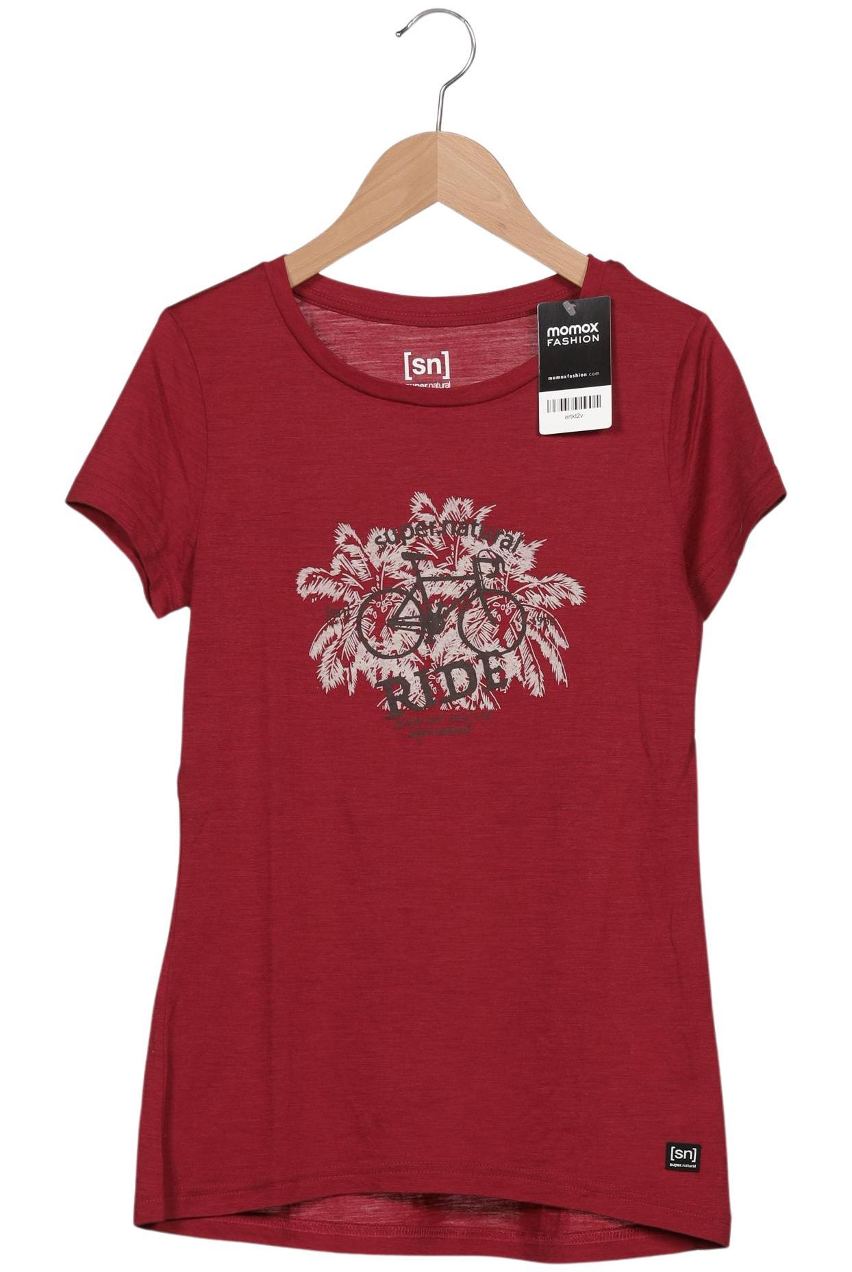 Thumbnail - super.natural Damen T-Shirt, bordeaux, Gr. 34