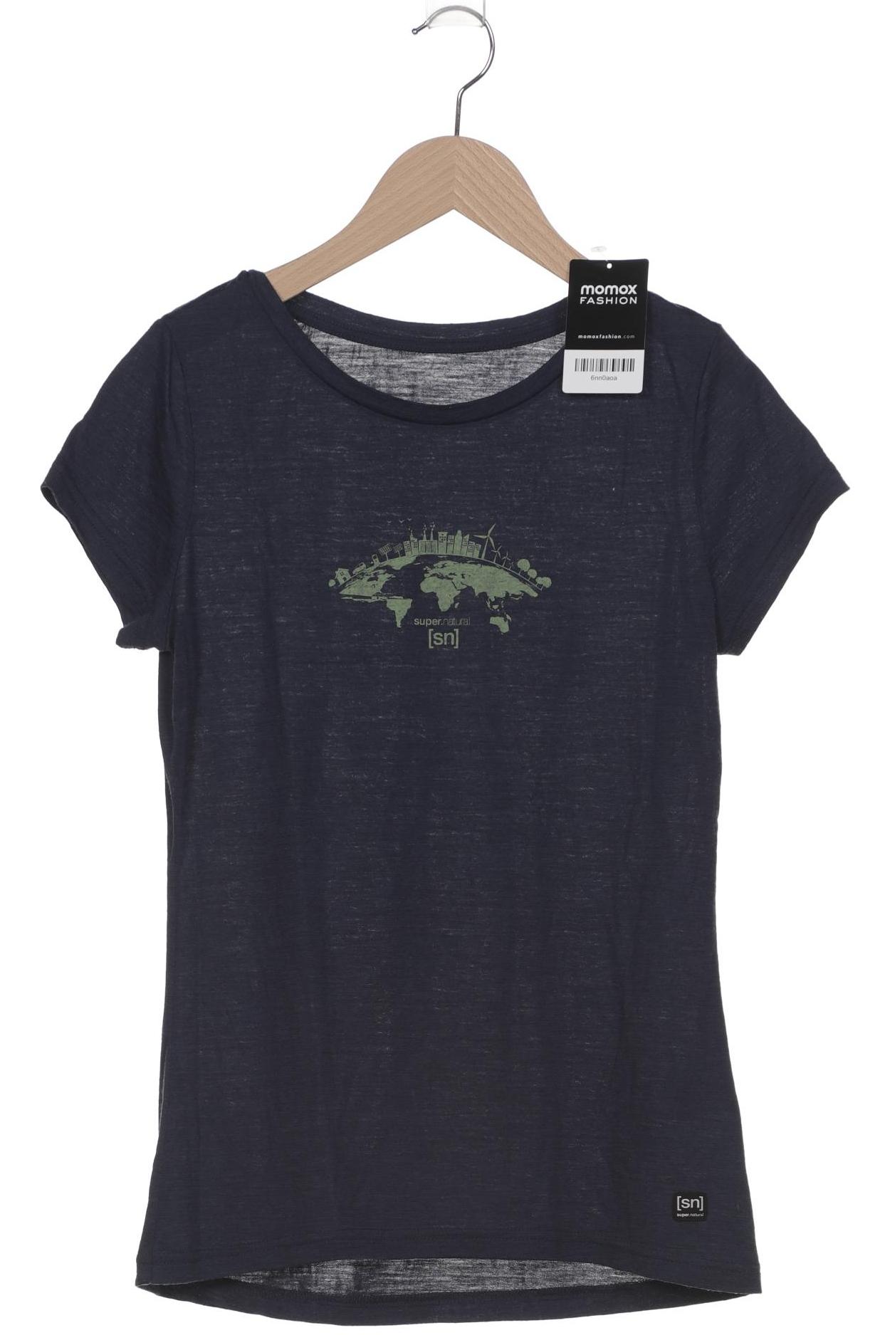 

super.natural Damen T-Shirt, marineblau, Gr. 36