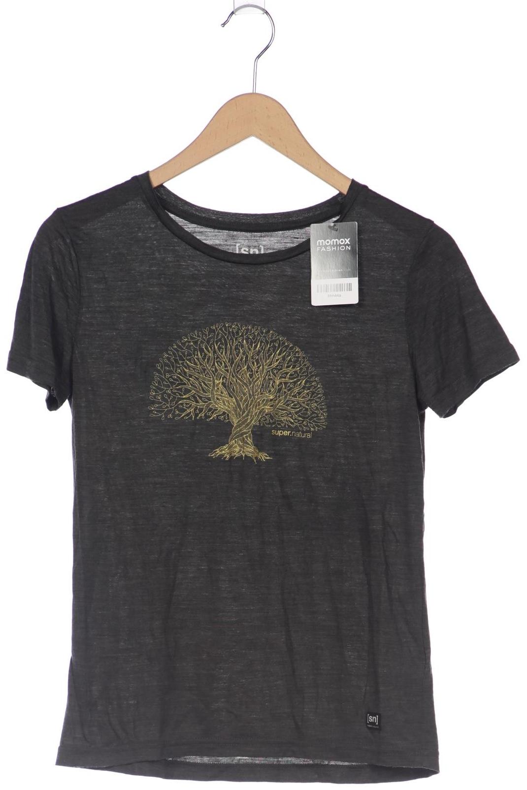 

super.natural Damen T-Shirt, grau, Gr. 36