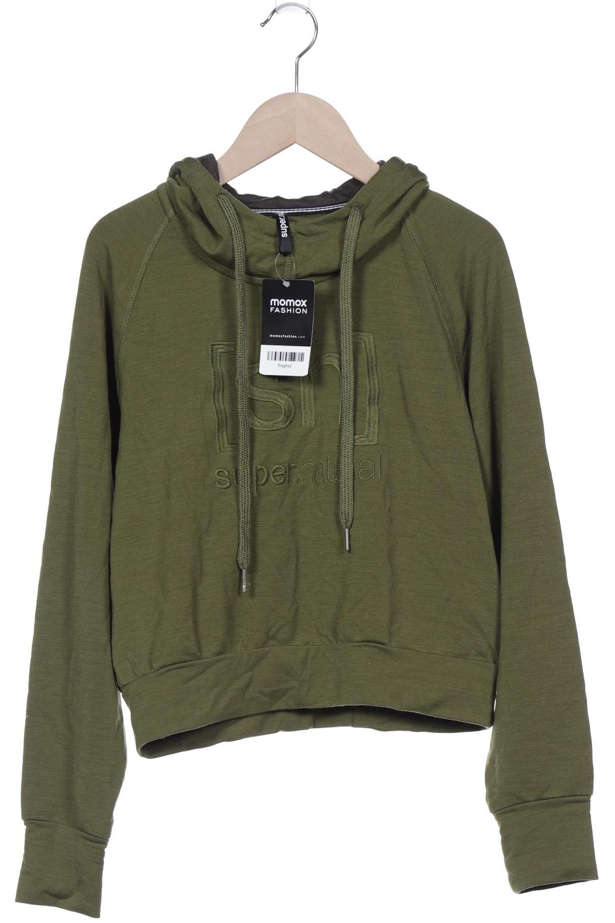 

super.natural Damen Kapuzenpullover, grün, Gr. 42