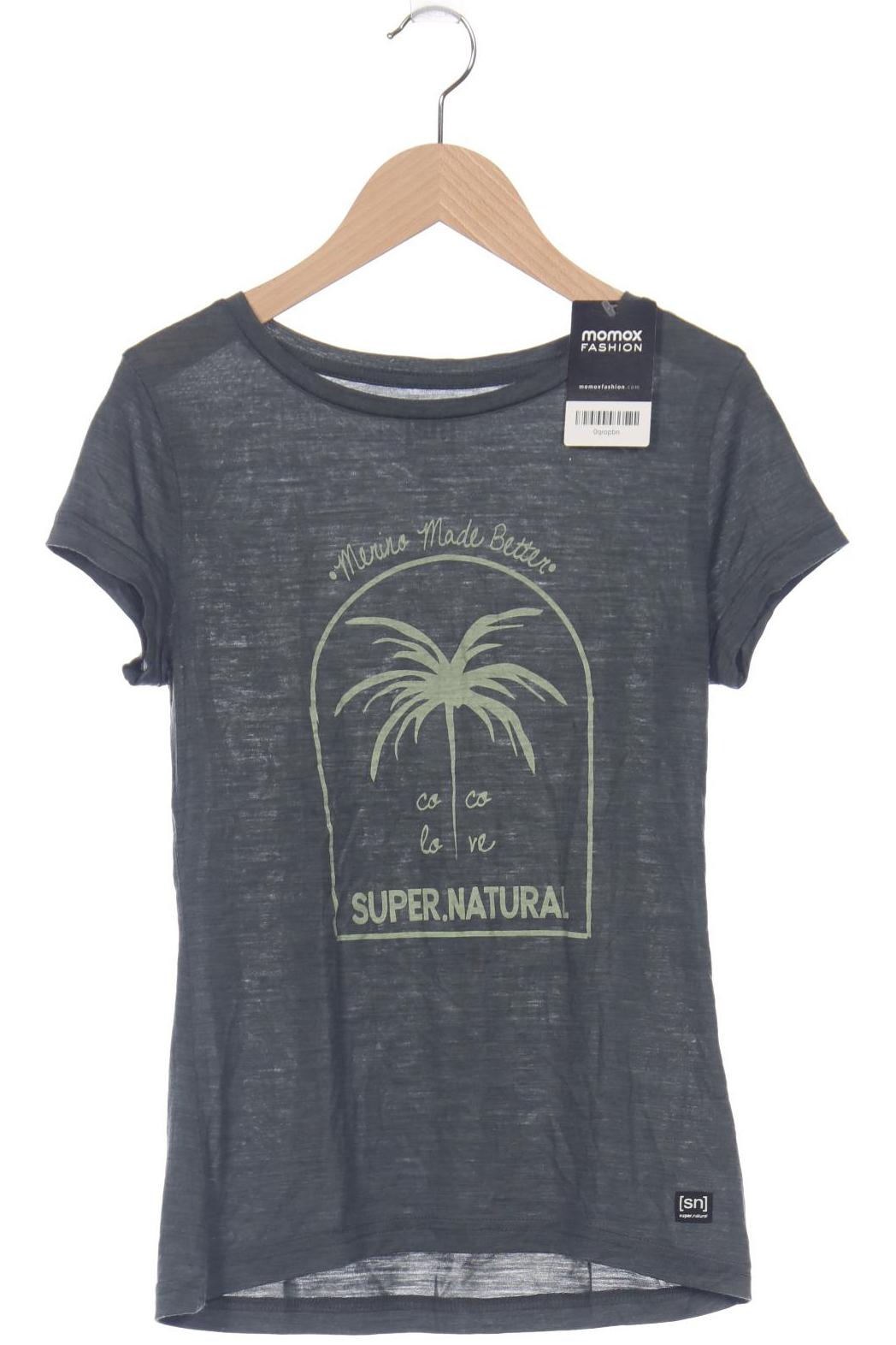 

super.natural Damen T-Shirt, grün, Gr. 34