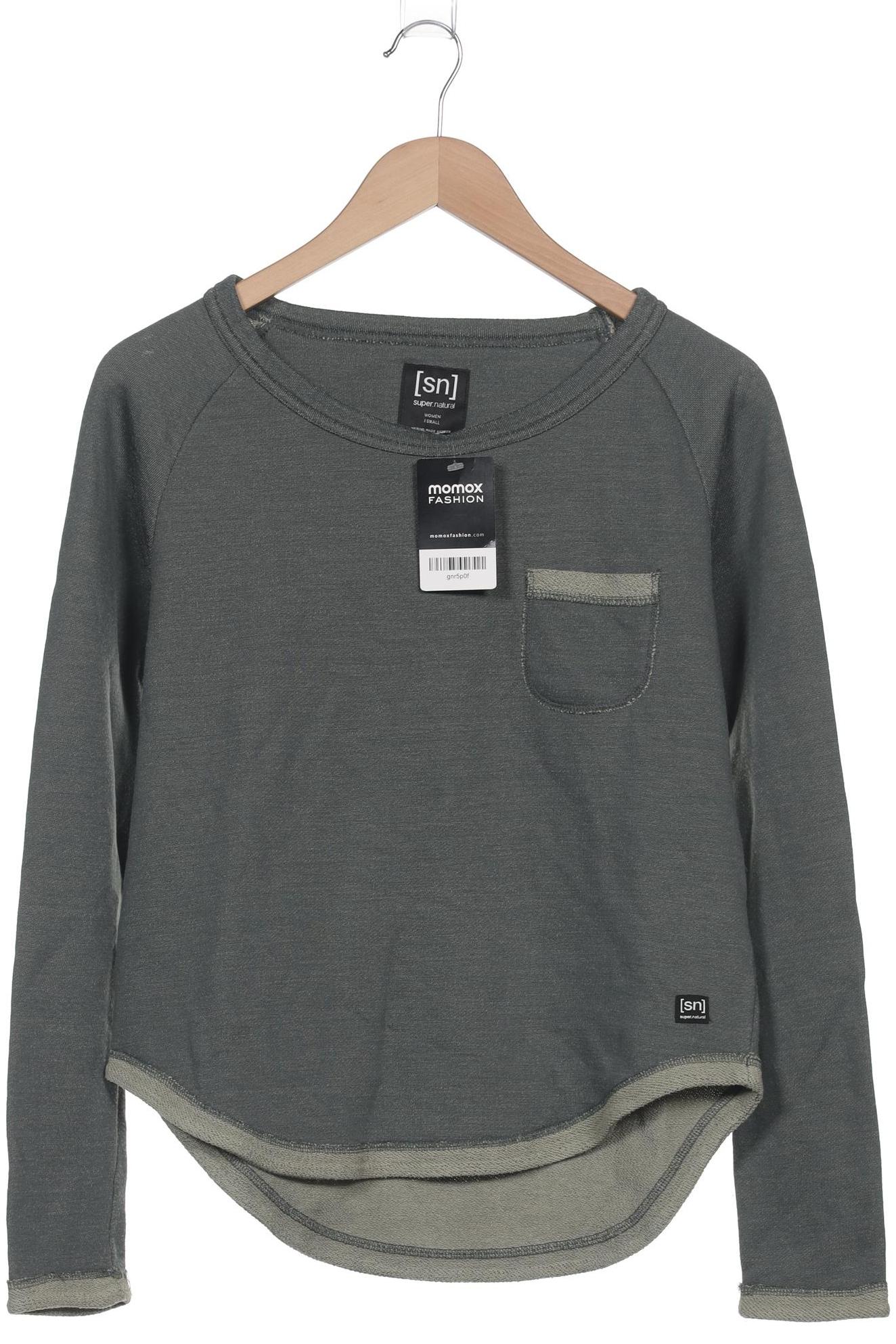 

super.natural Damen Sweatshirt, grün, Gr. 34