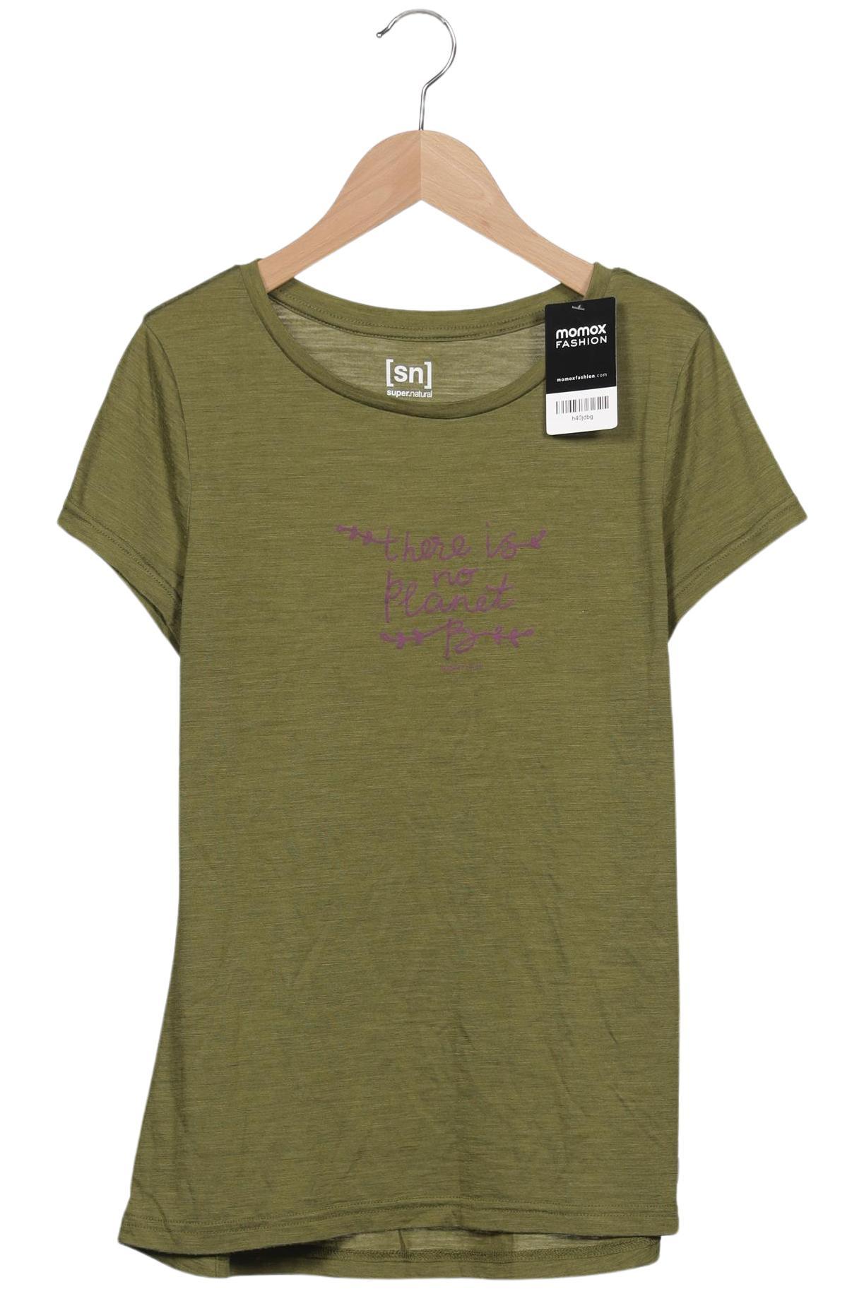 

super.natural Damen T-Shirt, grün, Gr. 38