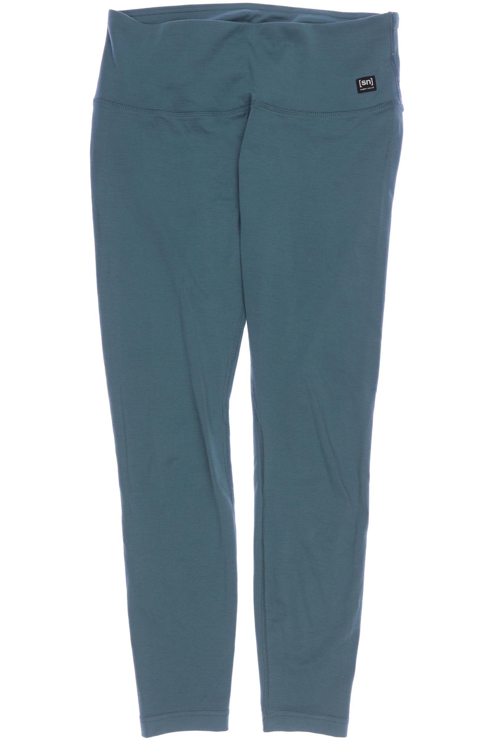 

super.natural Damen Stoffhose, türkis, Gr. 0
