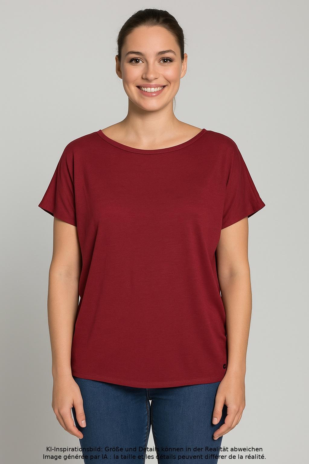 

super.natural Damen T-Shirt, rot, Gr. 36