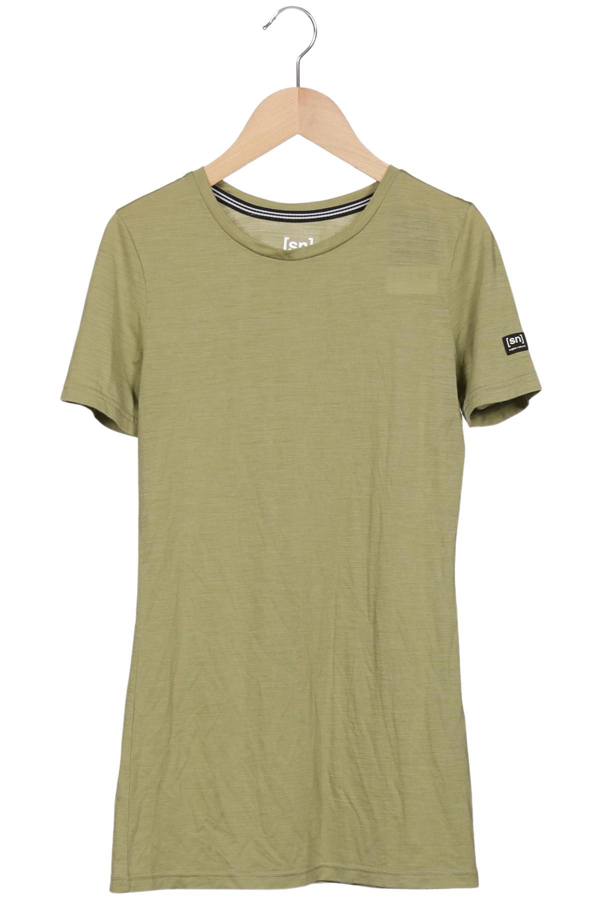 

super.natural Damen T-Shirt, grün, Gr. 34